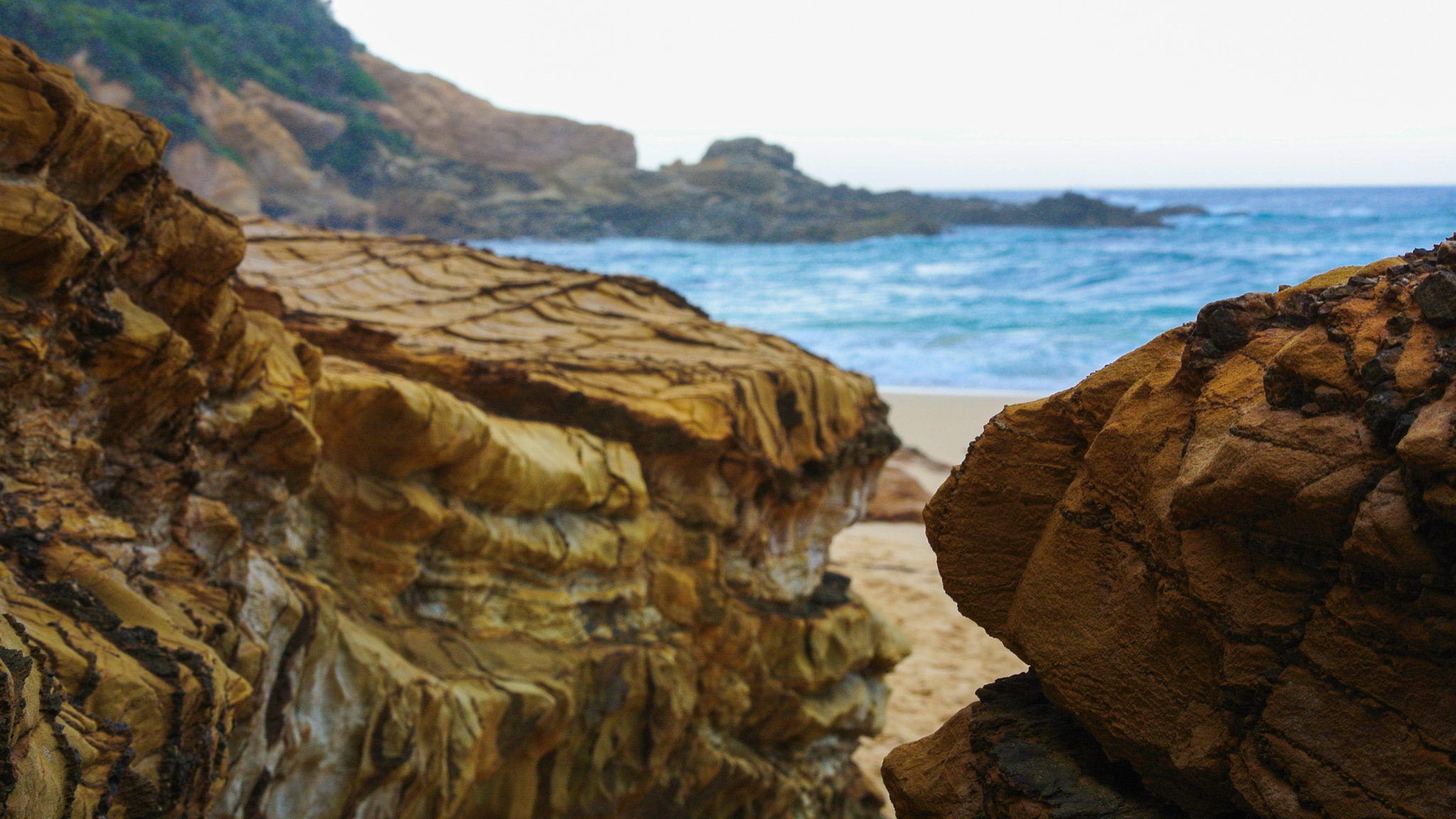 Nikon 1 Nikkor VR 30-110mm F3.8-5.6 sample photo. Bermagui beach photography