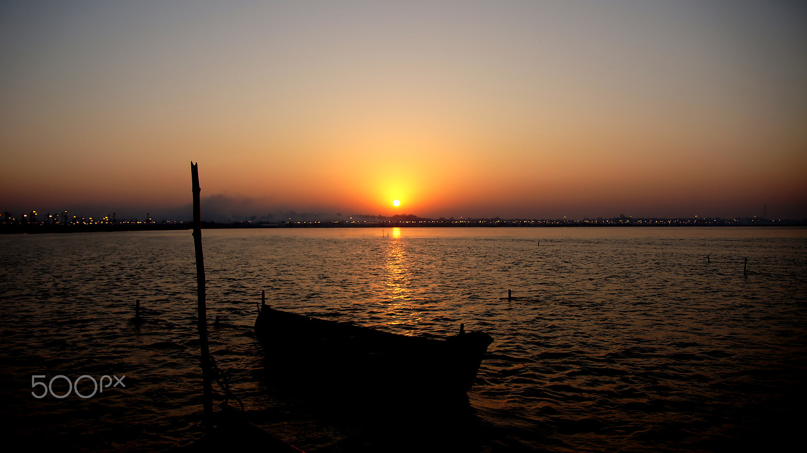 Sony SLT-A55 (SLT-A55V) sample photo. Sunrise@sangam photography