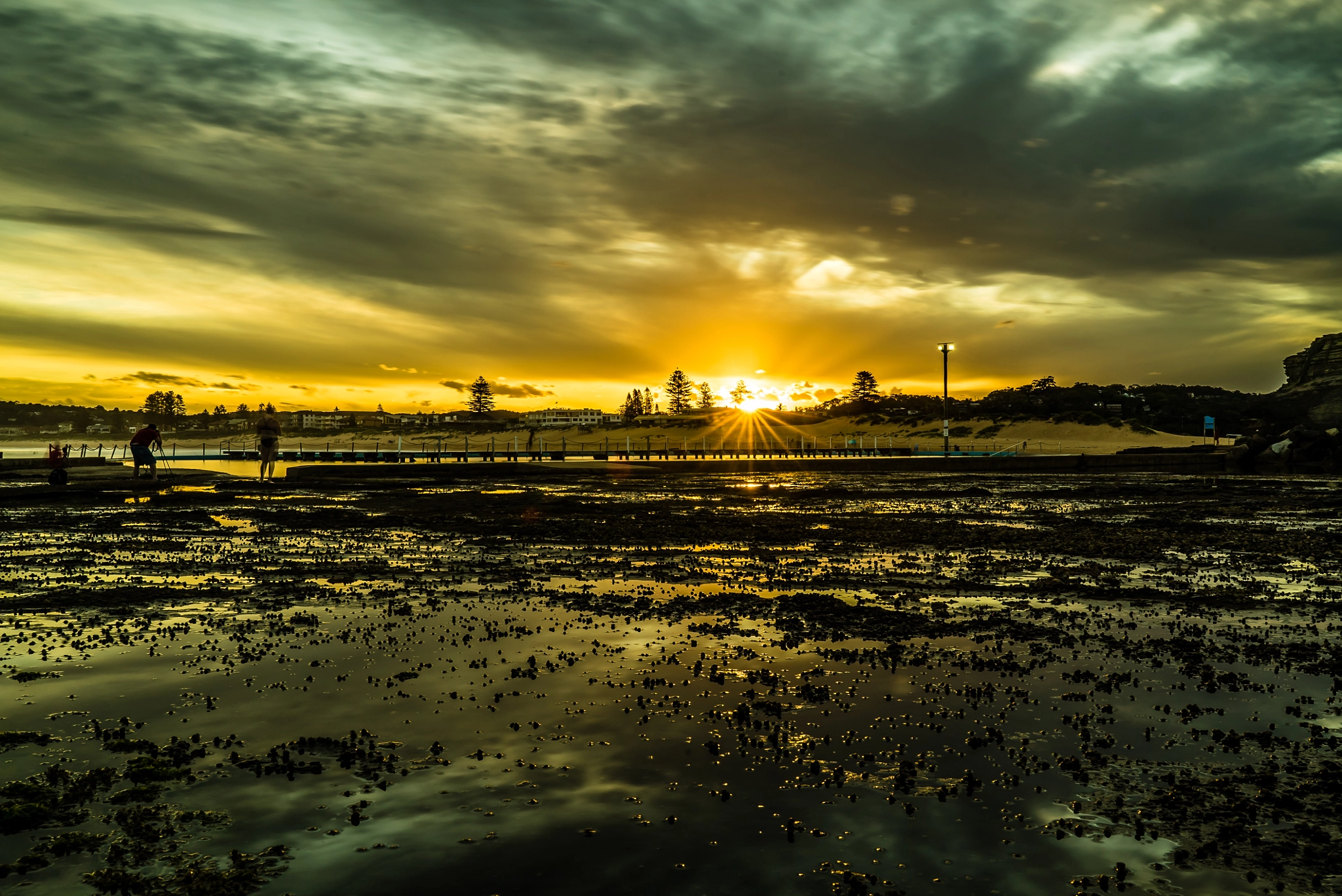 Sony a7S II + Sony Distagon T* FE 35mm F1.4 ZA sample photo. Sunset - north narrabeen photography