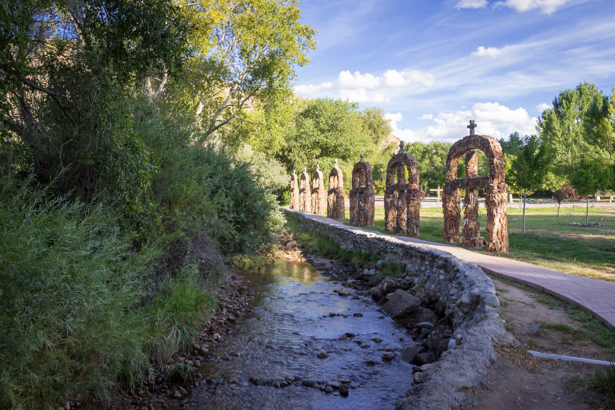 Canon EOS 650D (EOS Rebel T4i / EOS Kiss X6i) sample photo. Creek at chimayo photography