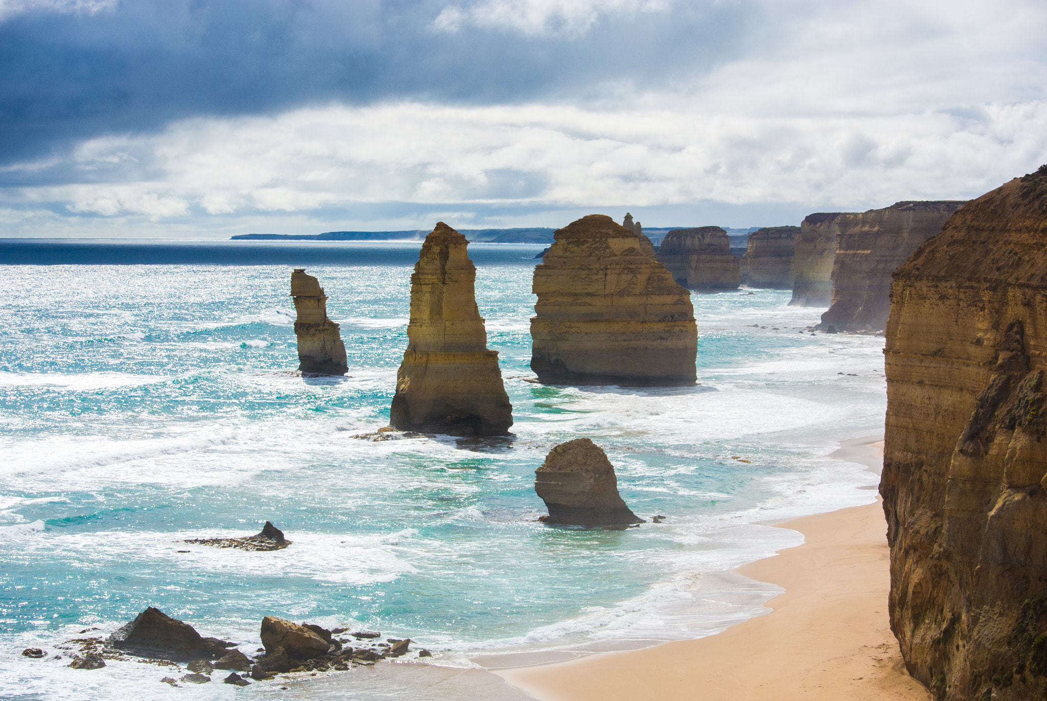 Nikon 1 Nikkor VR 30-110mm F3.8-5.6 sample photo. The apostles photography