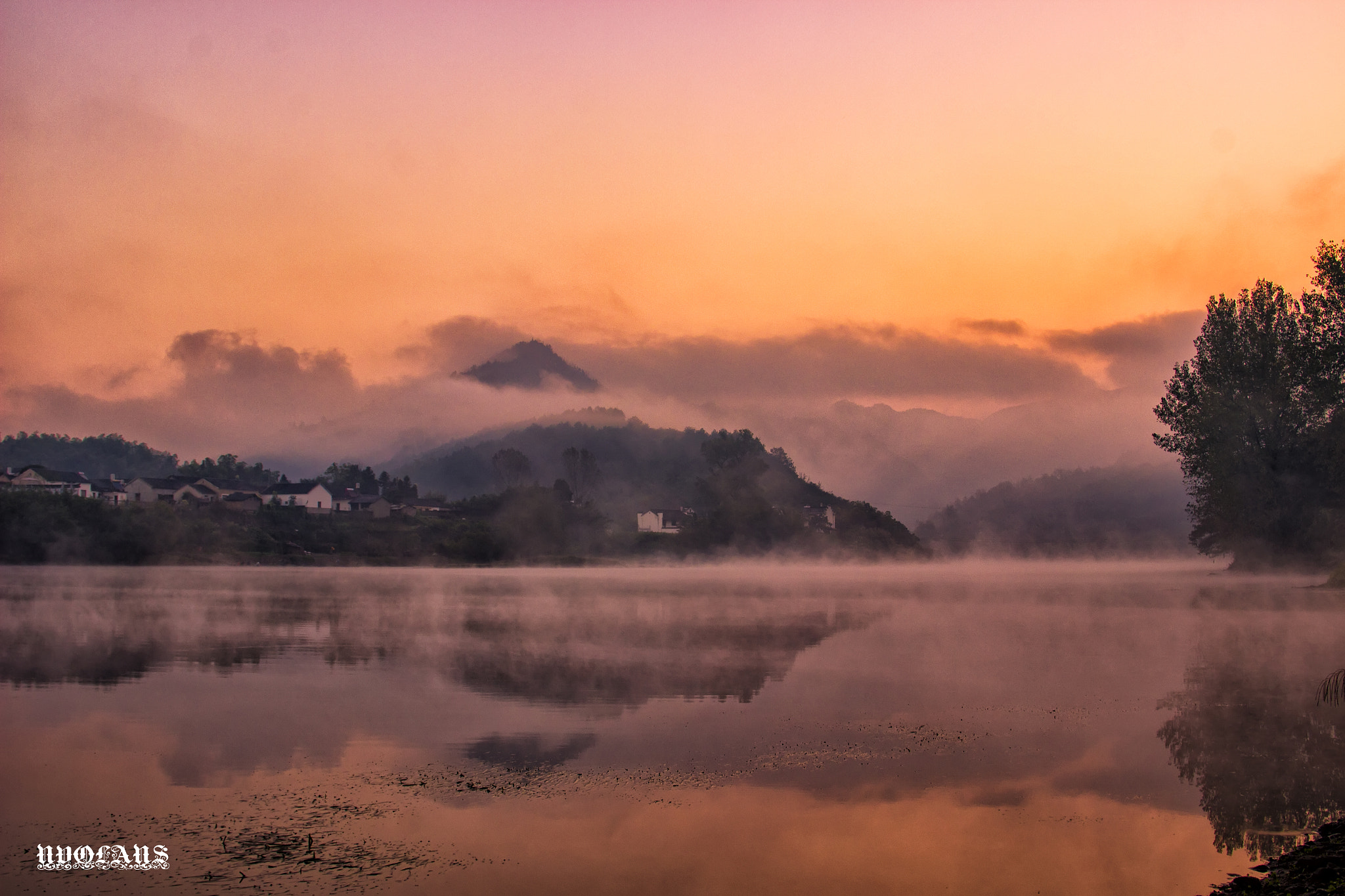 Canon EF 24-85mm F3.5-4.5 USM sample photo. The peach blossom lake photography
