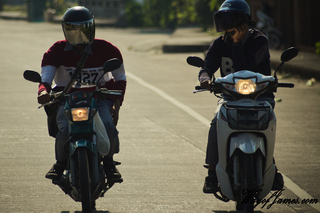 Sigma 70-300mm F4-5.6 APO DG Macro sample photo. Ban keo road bikers photography