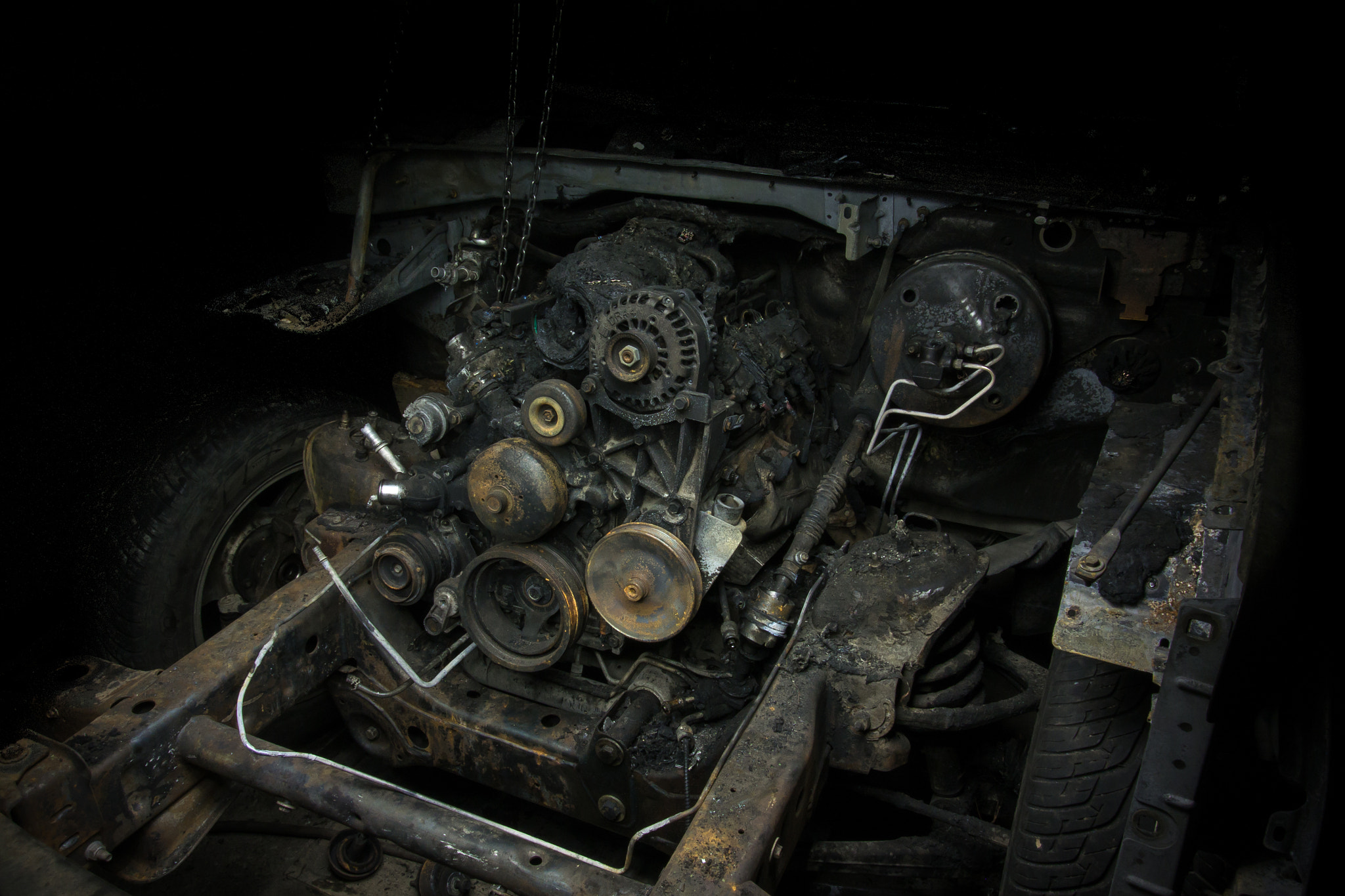 Nikon 1 J3 sample photo. Chevy tahoe photography
