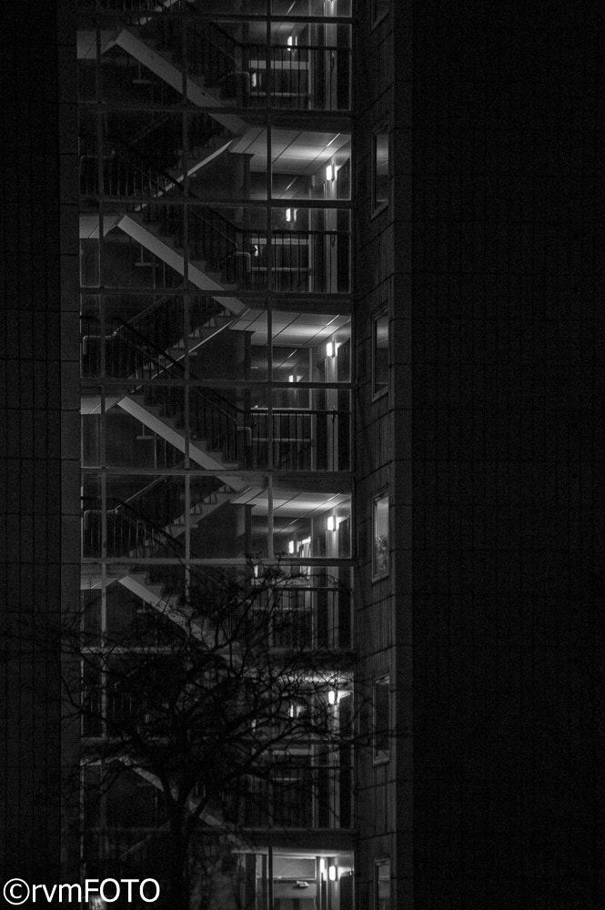 Nikon D3S sample photo. Stairway photography