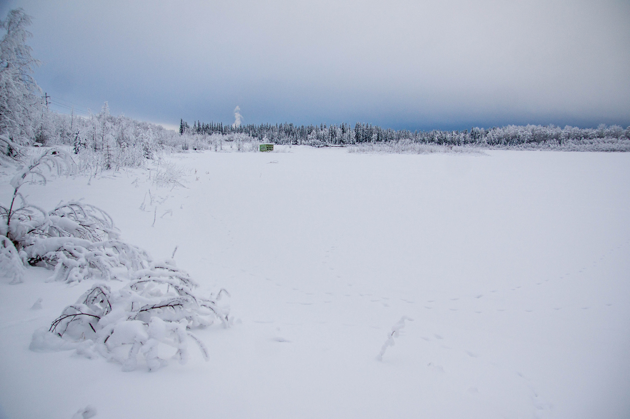 Sony DT 16-105mm F3.5-5.6 sample photo. Alaska snow landscapes photography