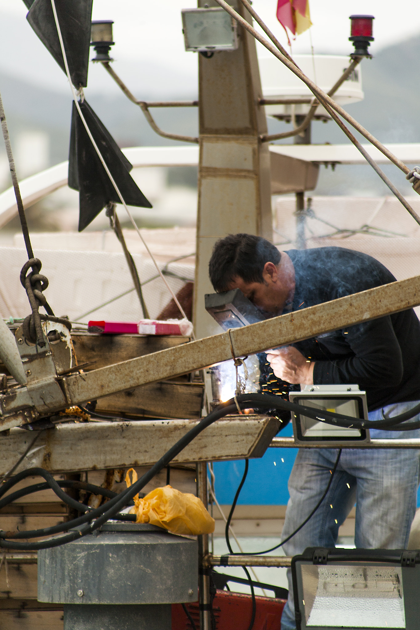 Canon EOS 5D + EF75-300mm f/4-5.6 sample photo. Puerto de marbella photography