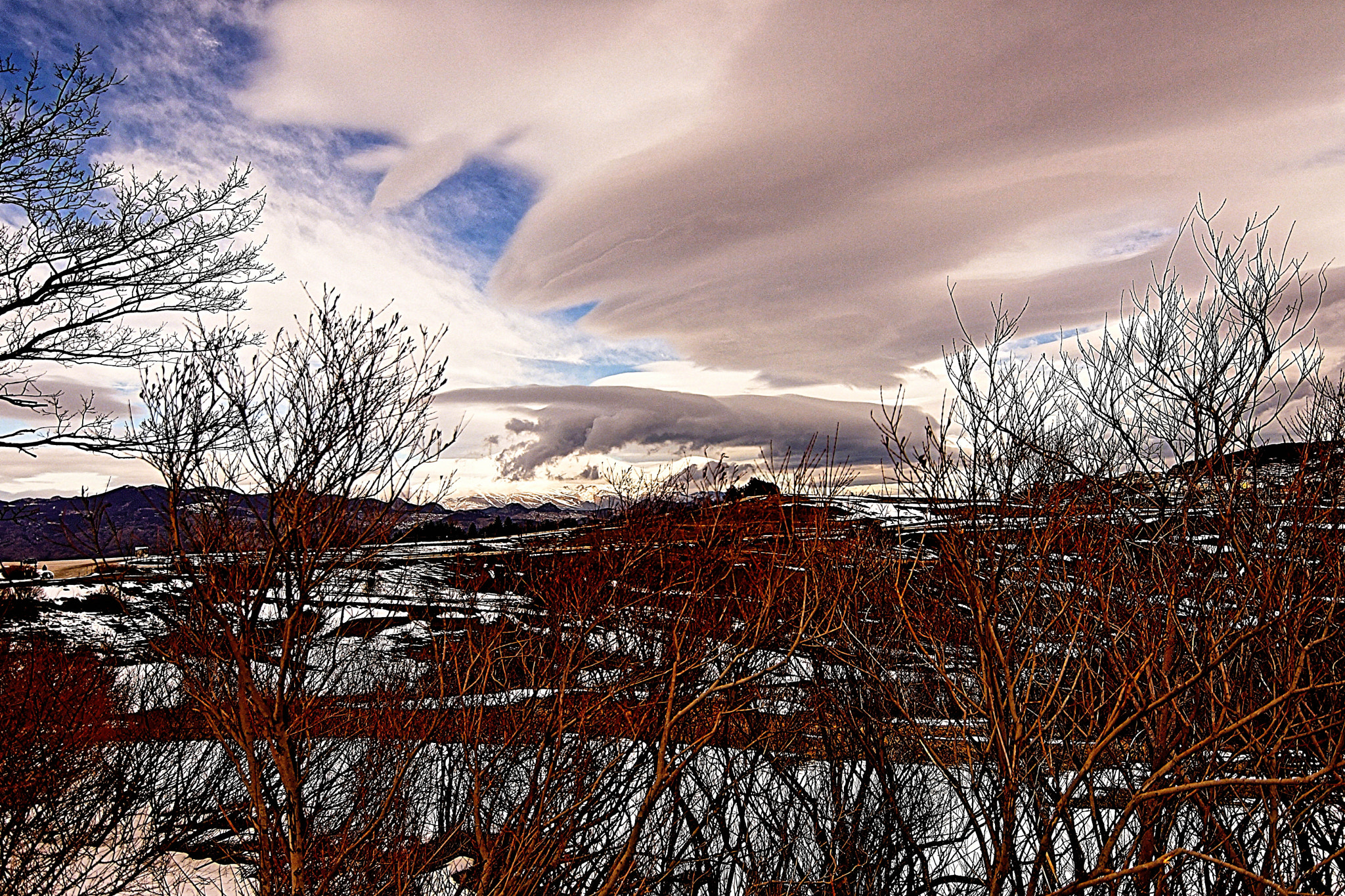 Sony SLT-A65 (SLT-A65V) + 20mm F2.8 sample photo. Clouds photography
