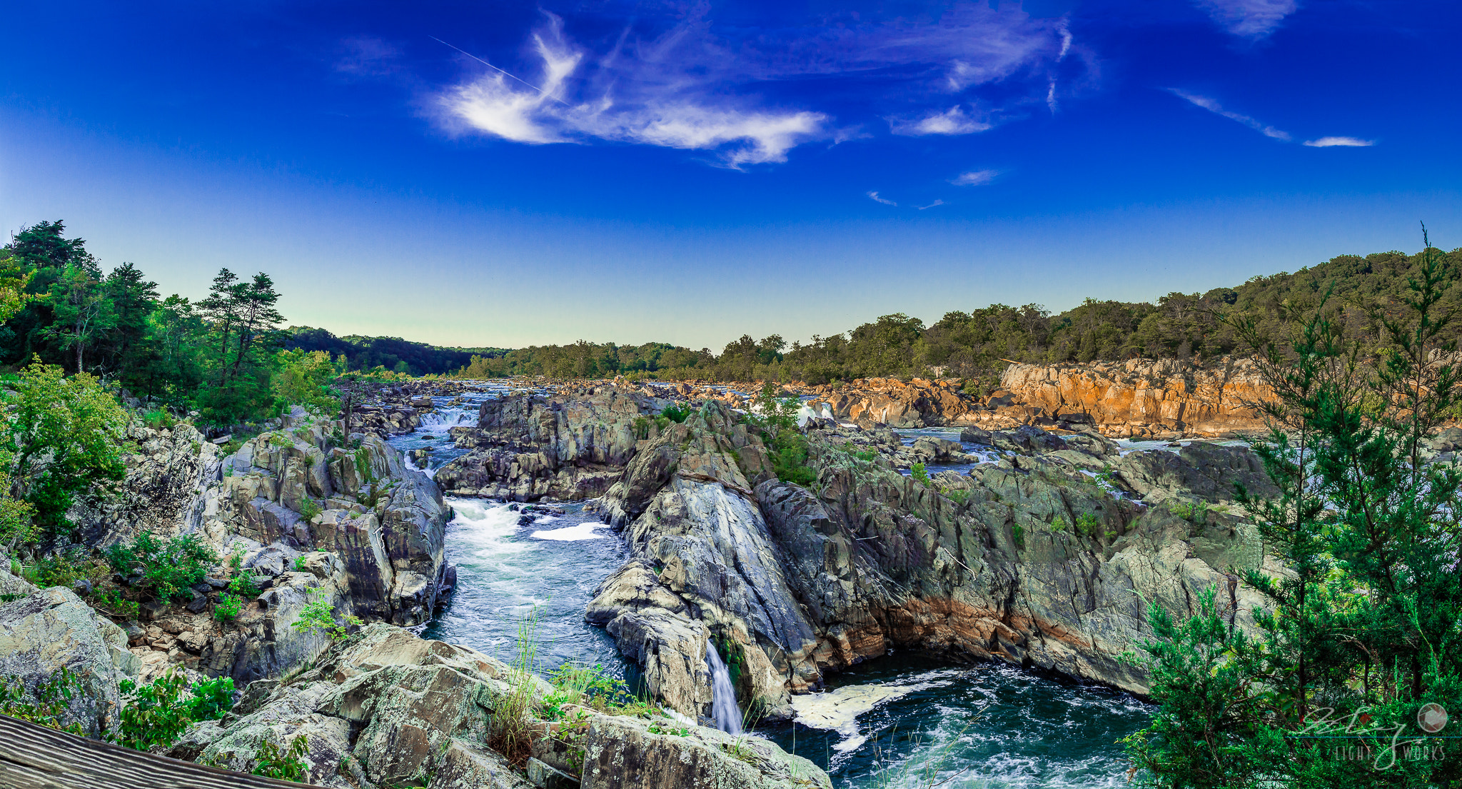 Canon EOS 7D + Canon EF 20-35mm f/2.8L sample photo. Great falls national park, virginia side outlook 1 photography