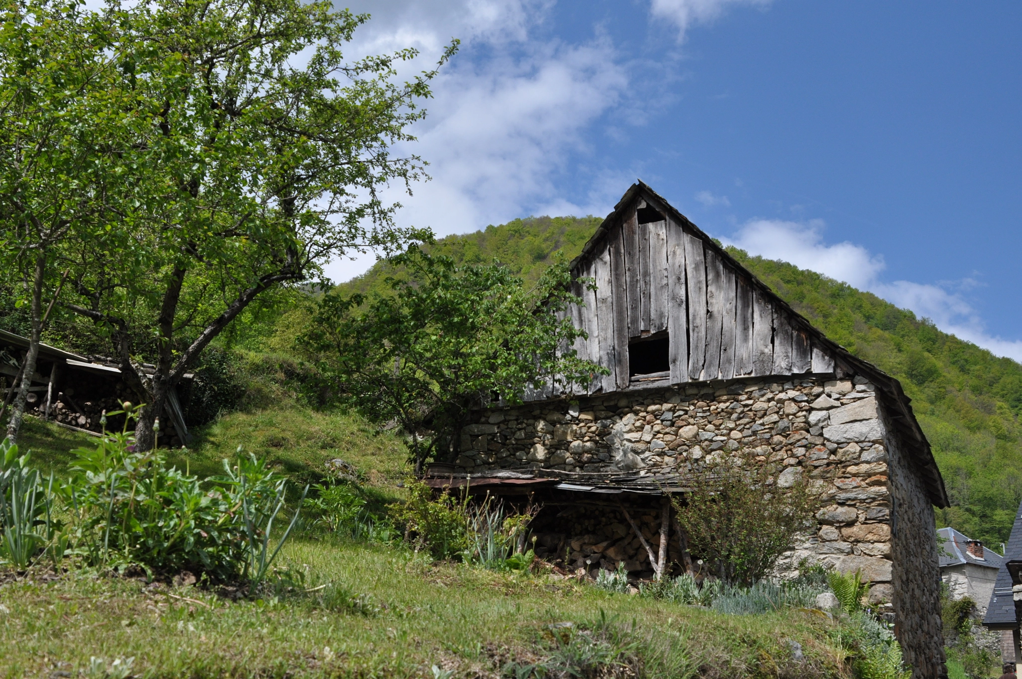 Sigma 24-70mm F2.8 EX DG HSM sample photo. Grange dans les pyrénées photography