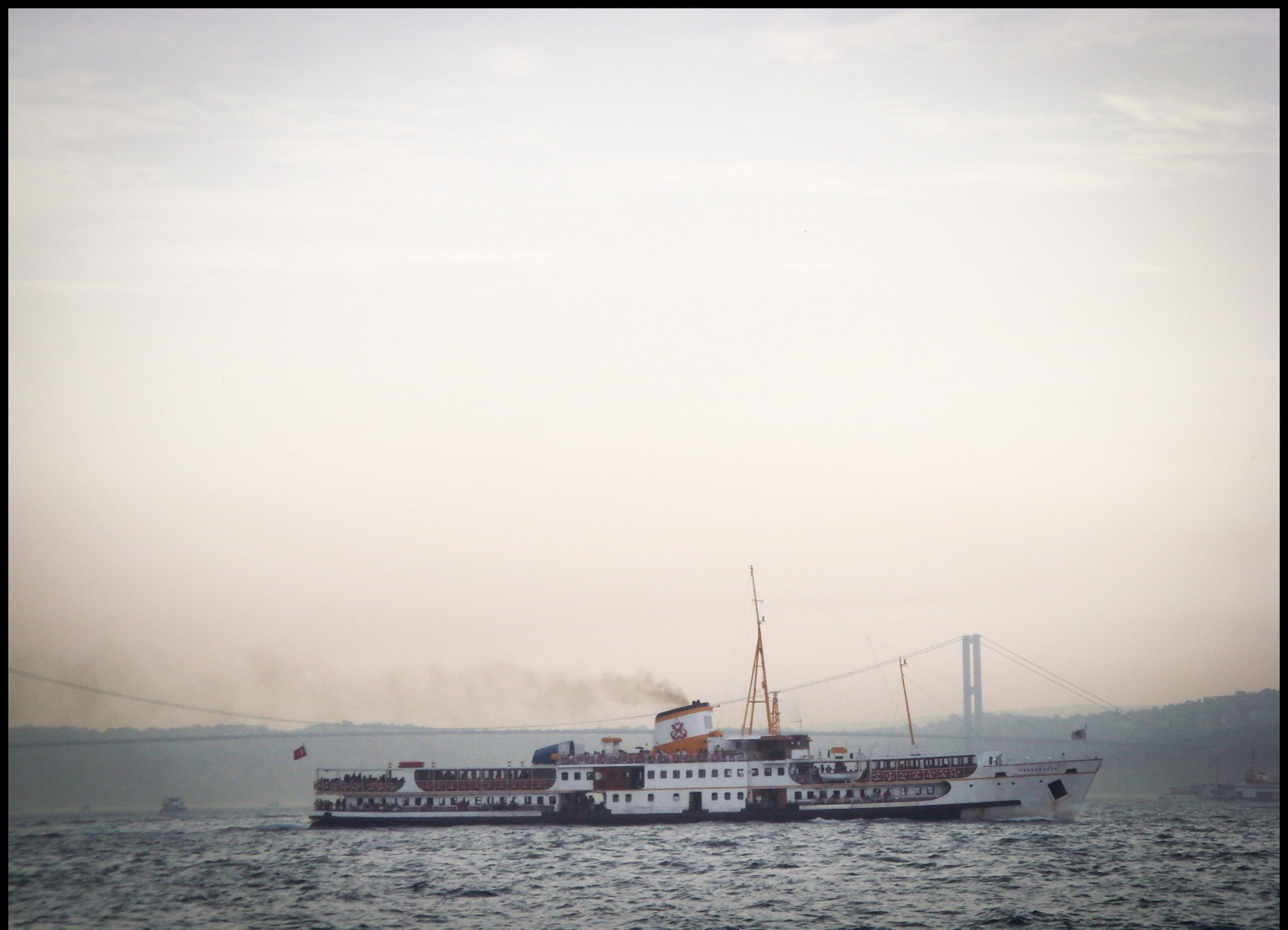 Sony DSC-T10 sample photo. View of the bosporus, istanbul photography