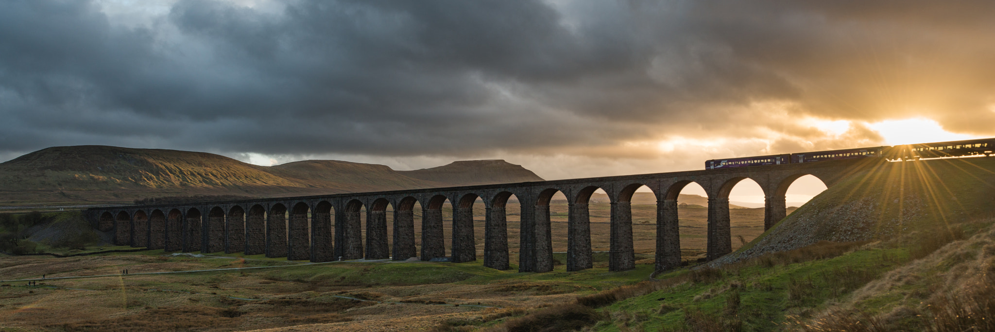 Nikon D800 + Nikon PC-E Nikkor 24mm F3.5D ED Tilt-Shift sample photo. Ribblehead photography