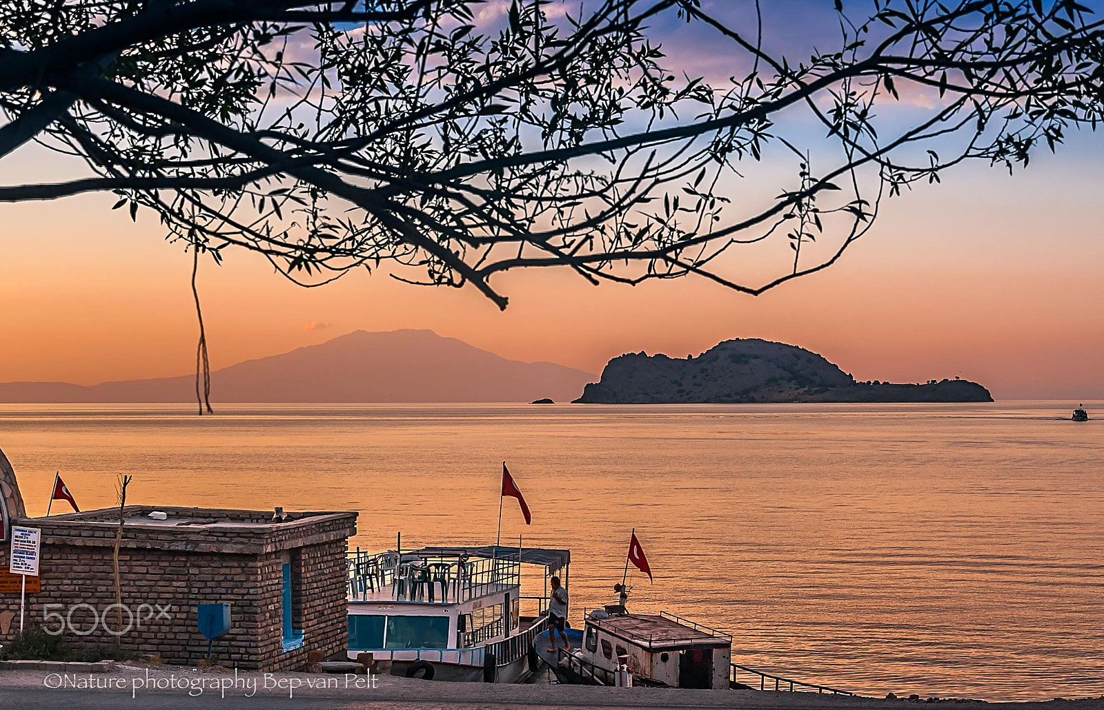 Pentax *ist DL + Sigma sample photo. Van lake with akdamar island; east turkey photography