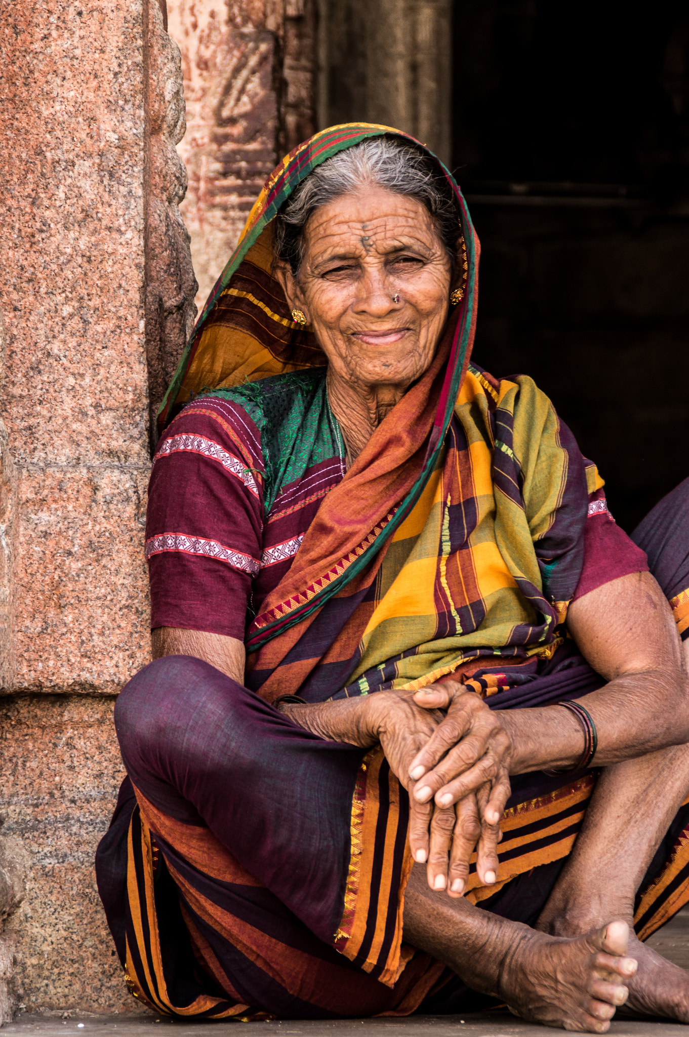 Sony SLT-A55 (SLT-A55V) sample photo. Indian woman photography