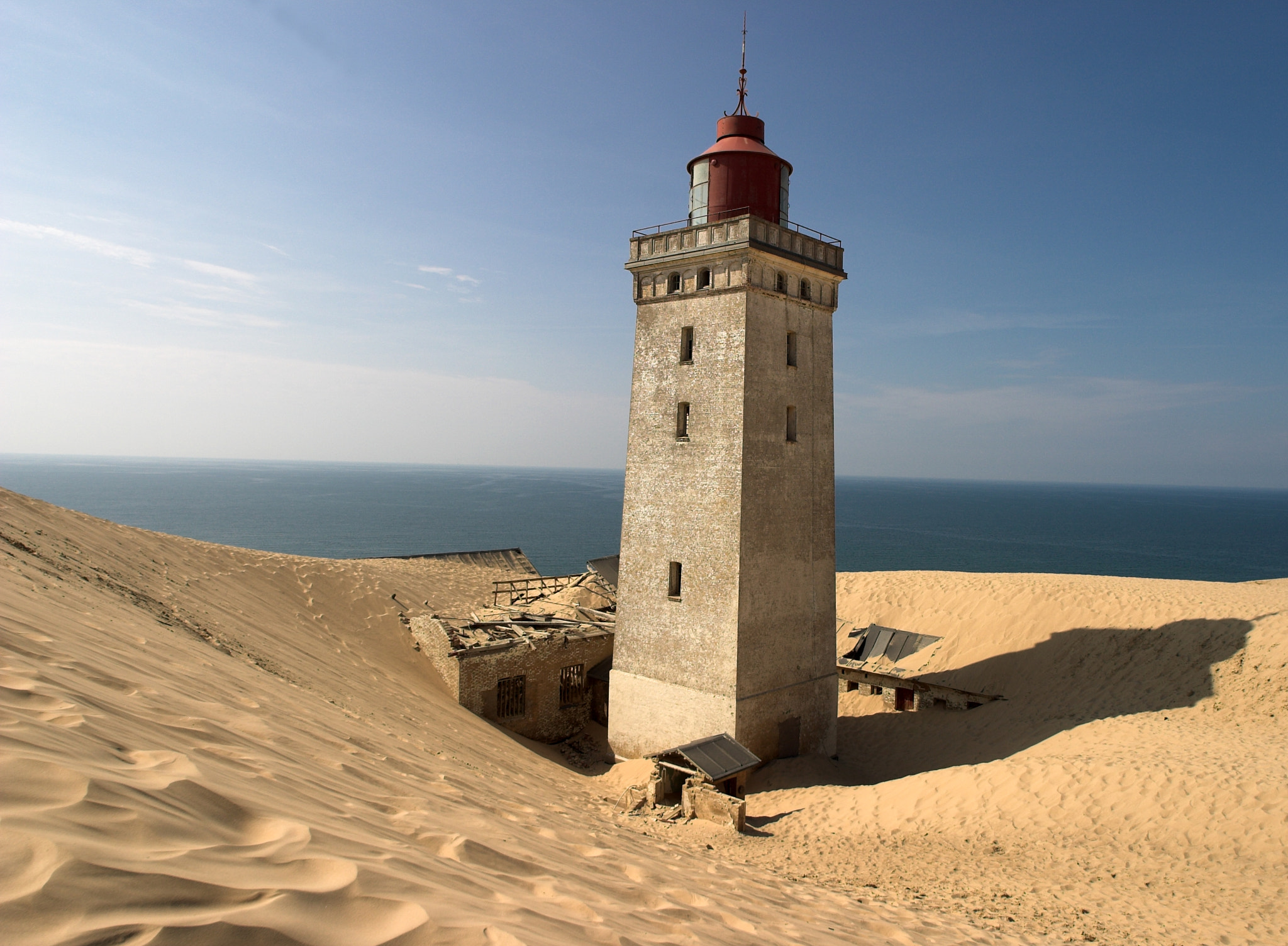 Old lighthouse at Rubjerg Knude