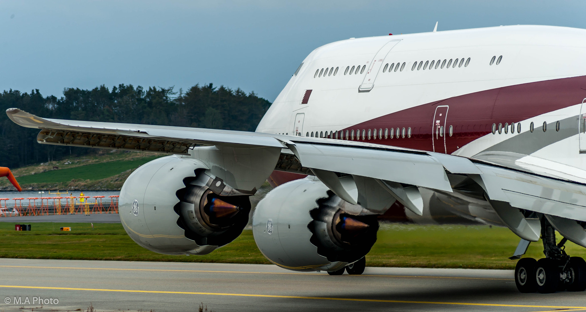 Nikon D3 sample photo. B747-8 | vq-bsk  @ sola airport 2015 photography