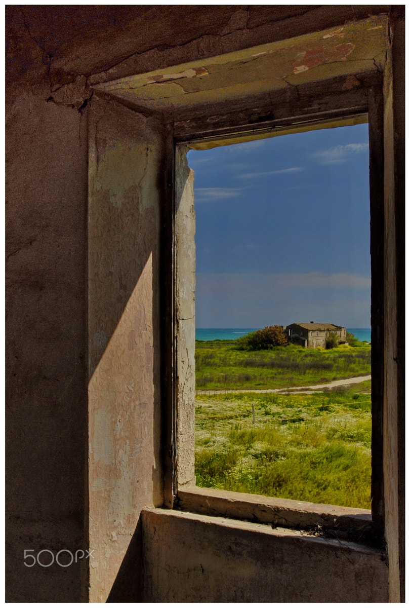 Nikon D200 sample photo. Attraverso la finestra photography