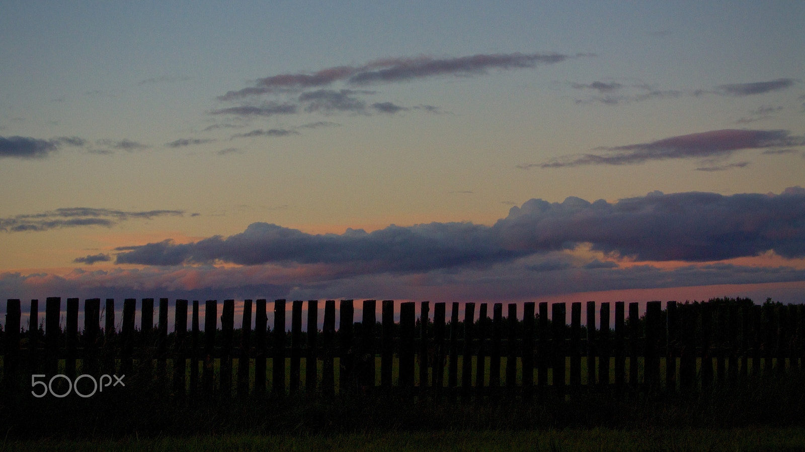 Nikon 1 J2 sample photo. Peace river sunset photography