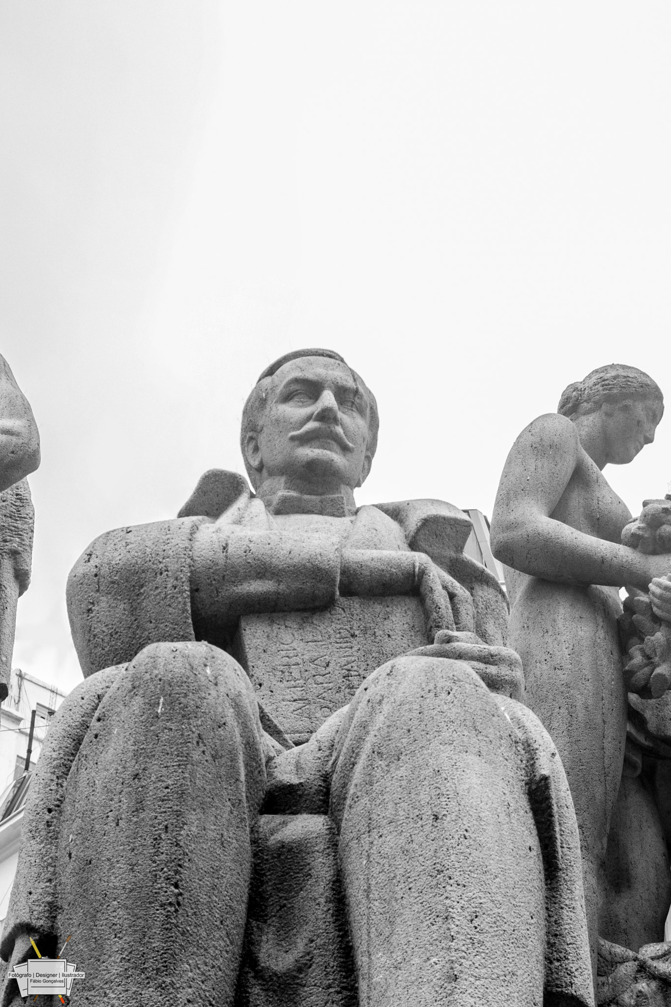 Canon EOS M sample photo. " pretoebranco | estÁtuas | buenos aires | 2016 photography