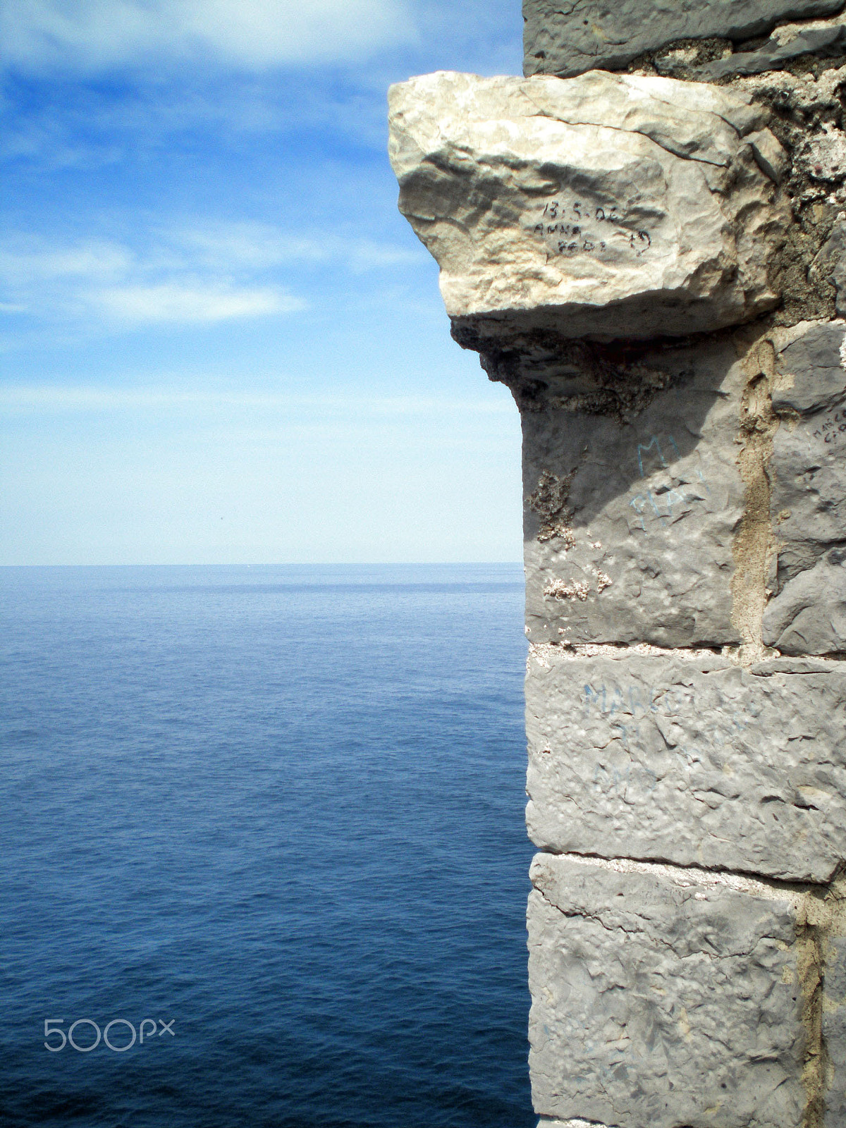 Olympus FE230/X790 sample photo. Ein blick auf das meer in italien photography
