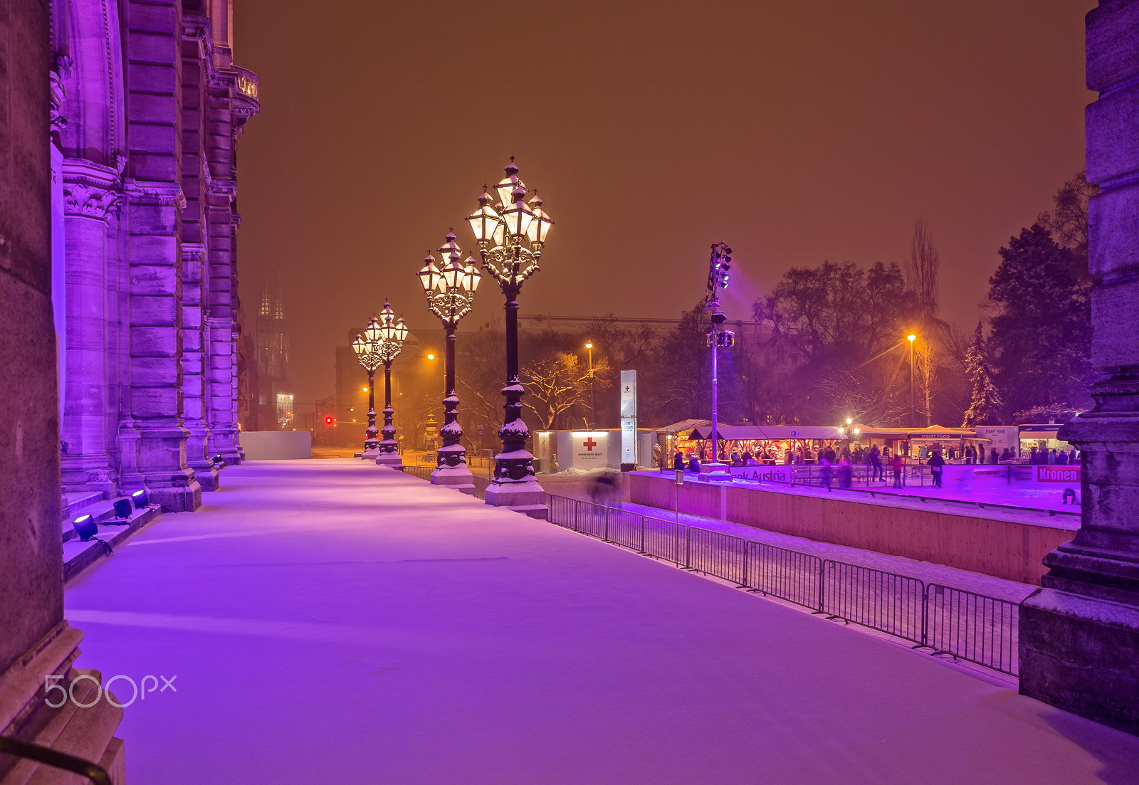 Canon EF 20-35mm F3.5-4.5 USM sample photo. Vienna winter wonderland photography