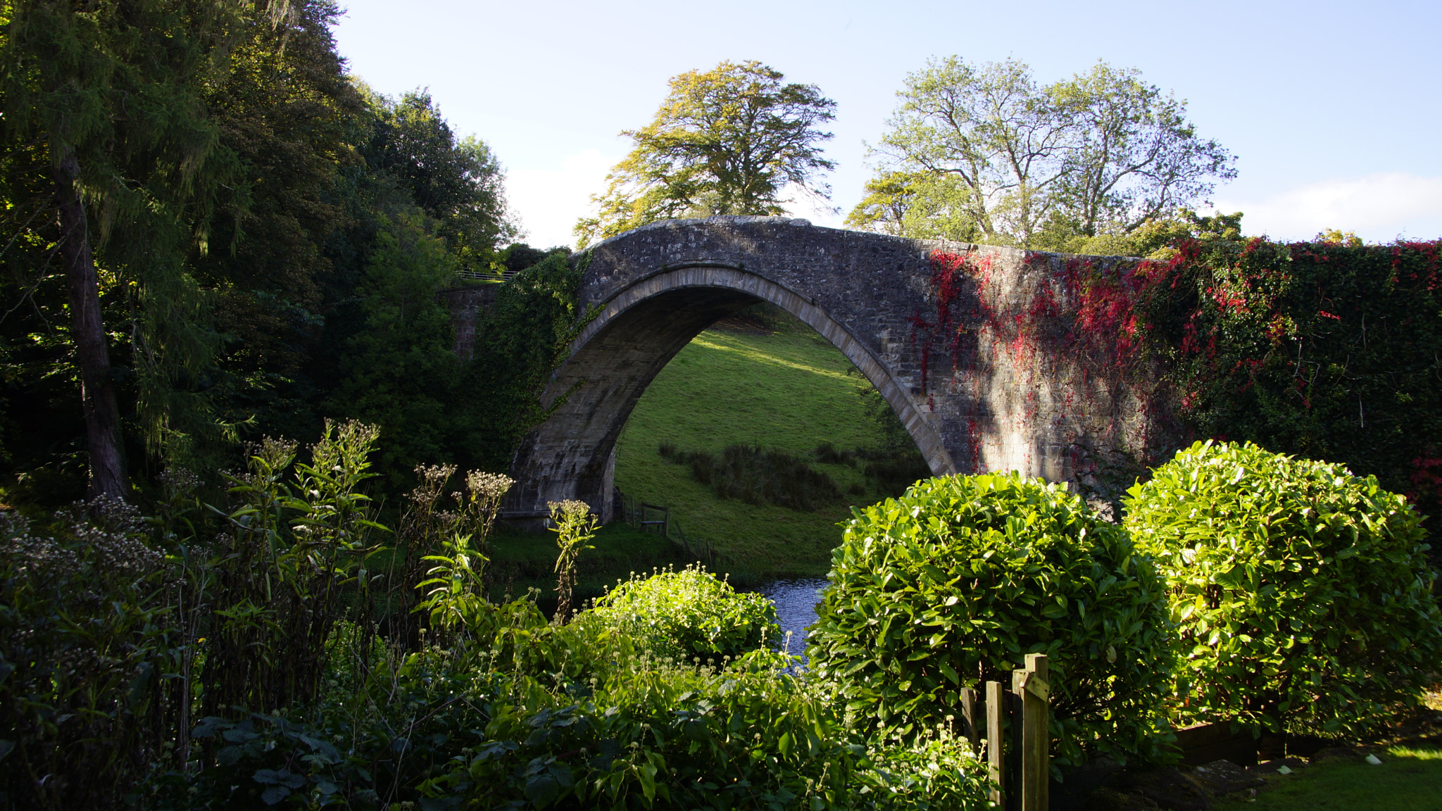 Sony SLT-A77 + Tamron Lens (255) sample photo. Brig o' doon, from tam o shanter, robert burns. photography