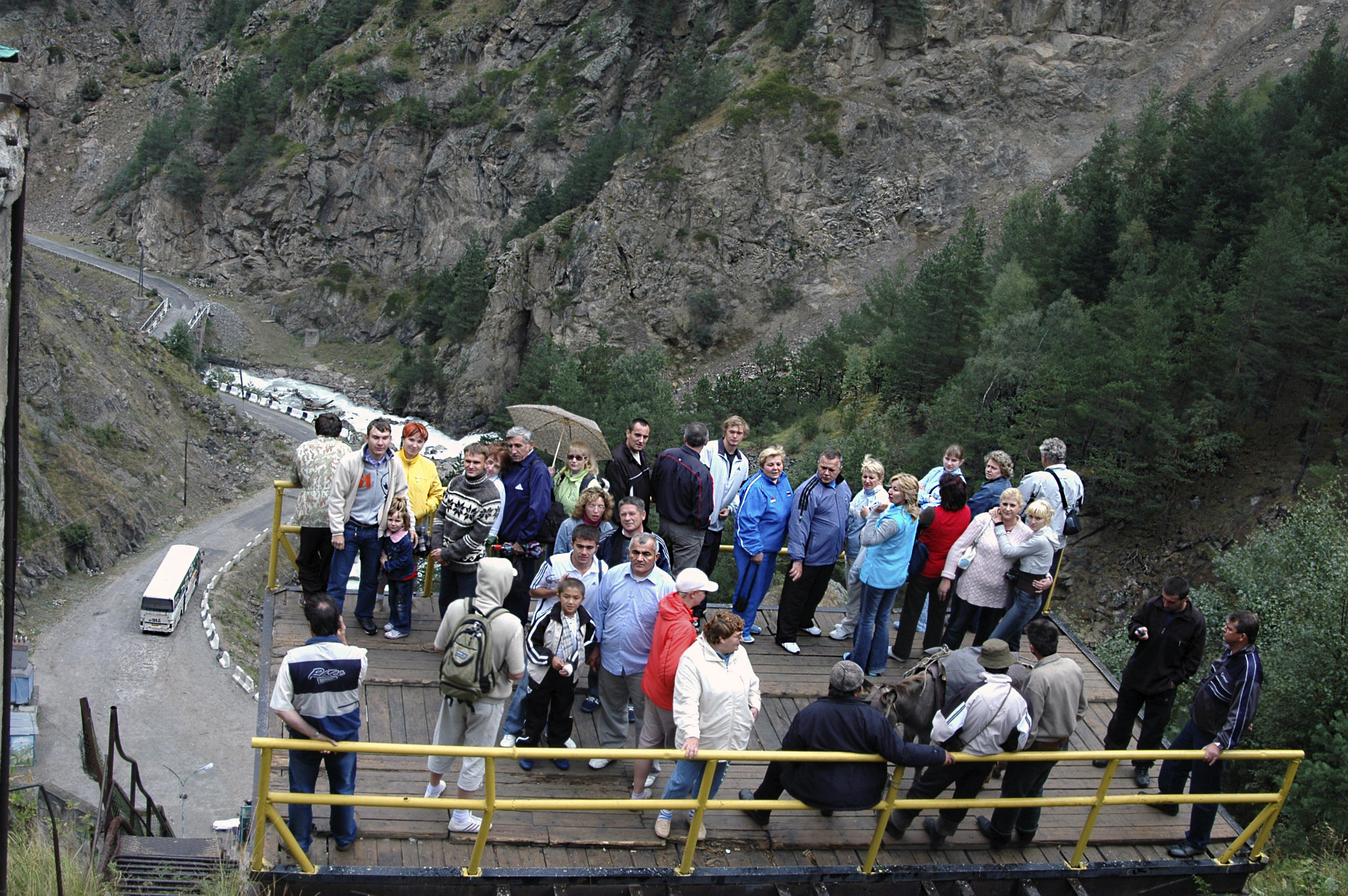 Nikon D70 sample photo. Caucasus. elbrus. gorge adyr-su.2006-09-06 year. photography