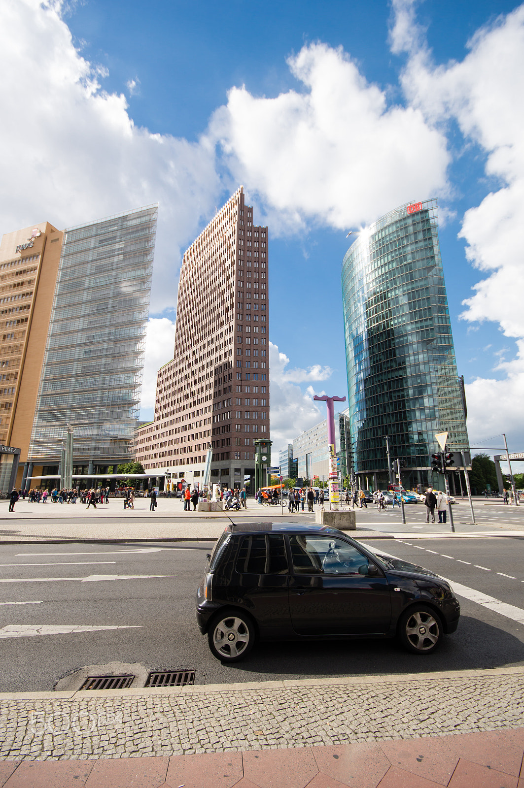 Sigma AF 10-20mm F4-5.6 EX DC sample photo. Berlin, germany - september 16: view of potsdamer platz on september 16, 2013 in berlin, germany. it photography