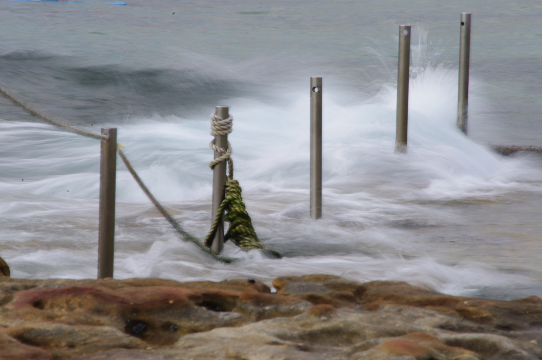 Pentax smc DA 55-300mm F4.0-5.8 ED sample photo. Bondi pool photography