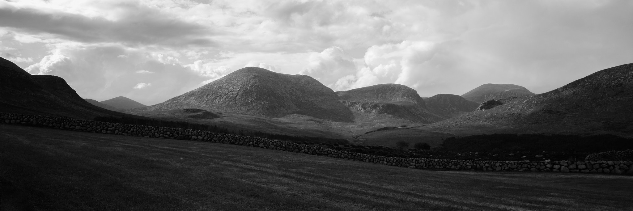 Sigma dp1 Quattro + 1006 sample photo. Ireland panorama - fells photography