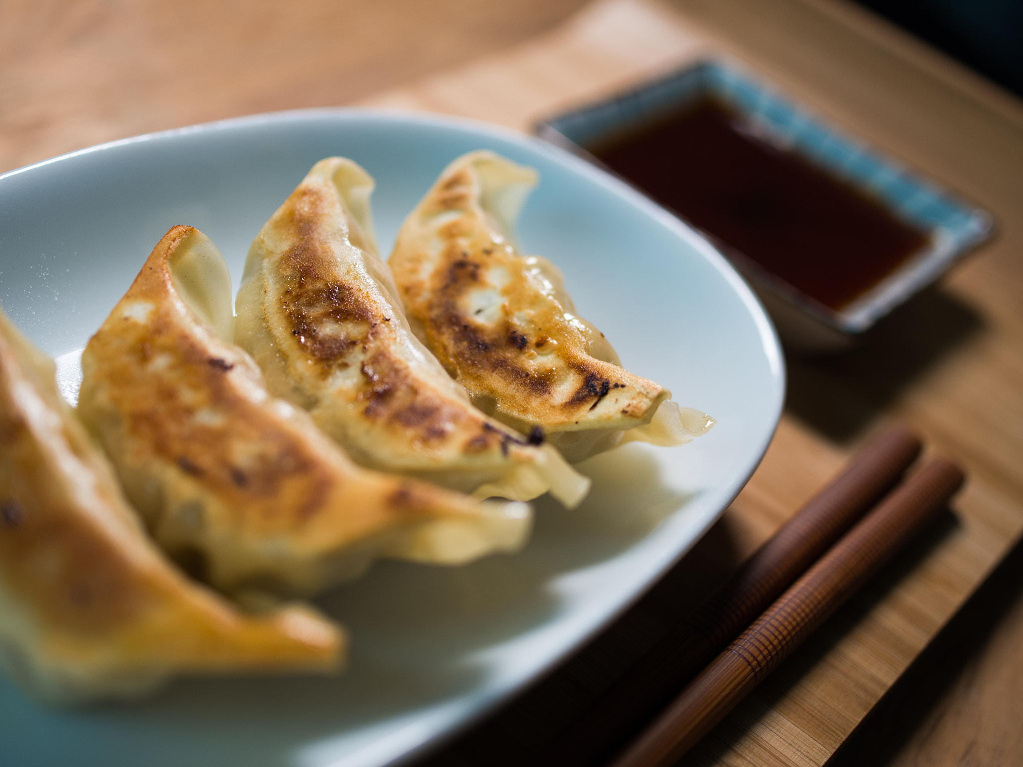 HD Pentax DA 35mm F2.8 Macro Limited sample photo. Gyoza photography