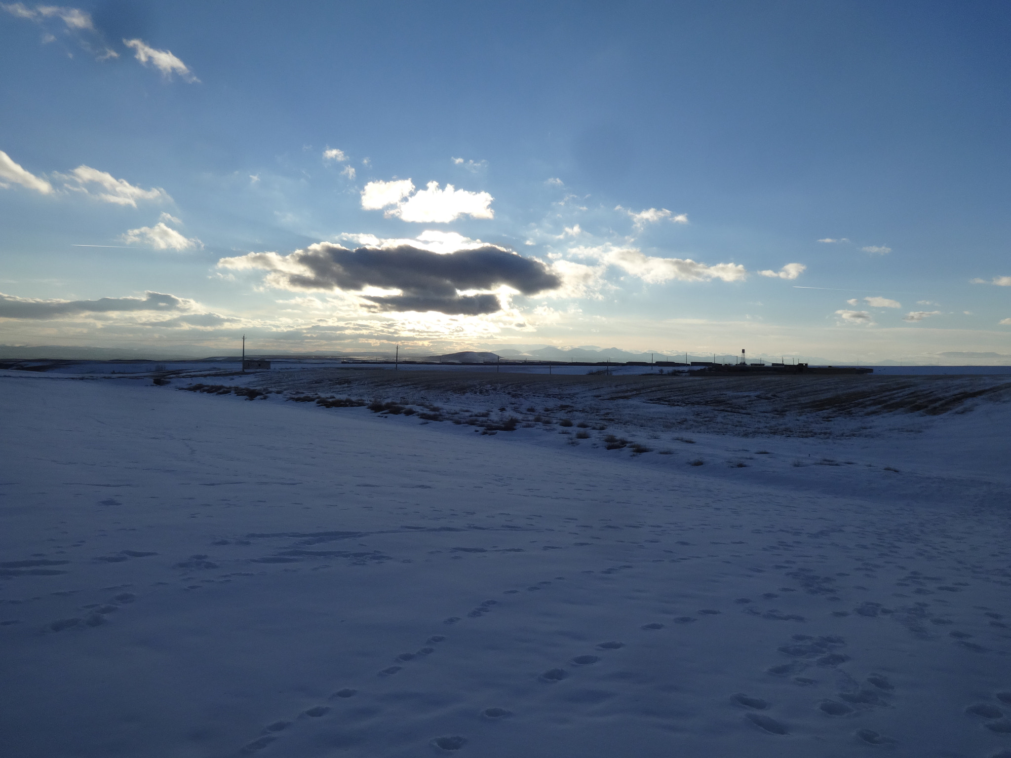 Sony DSC-WX60 sample photo. Kurdistan.snow.cloud photography