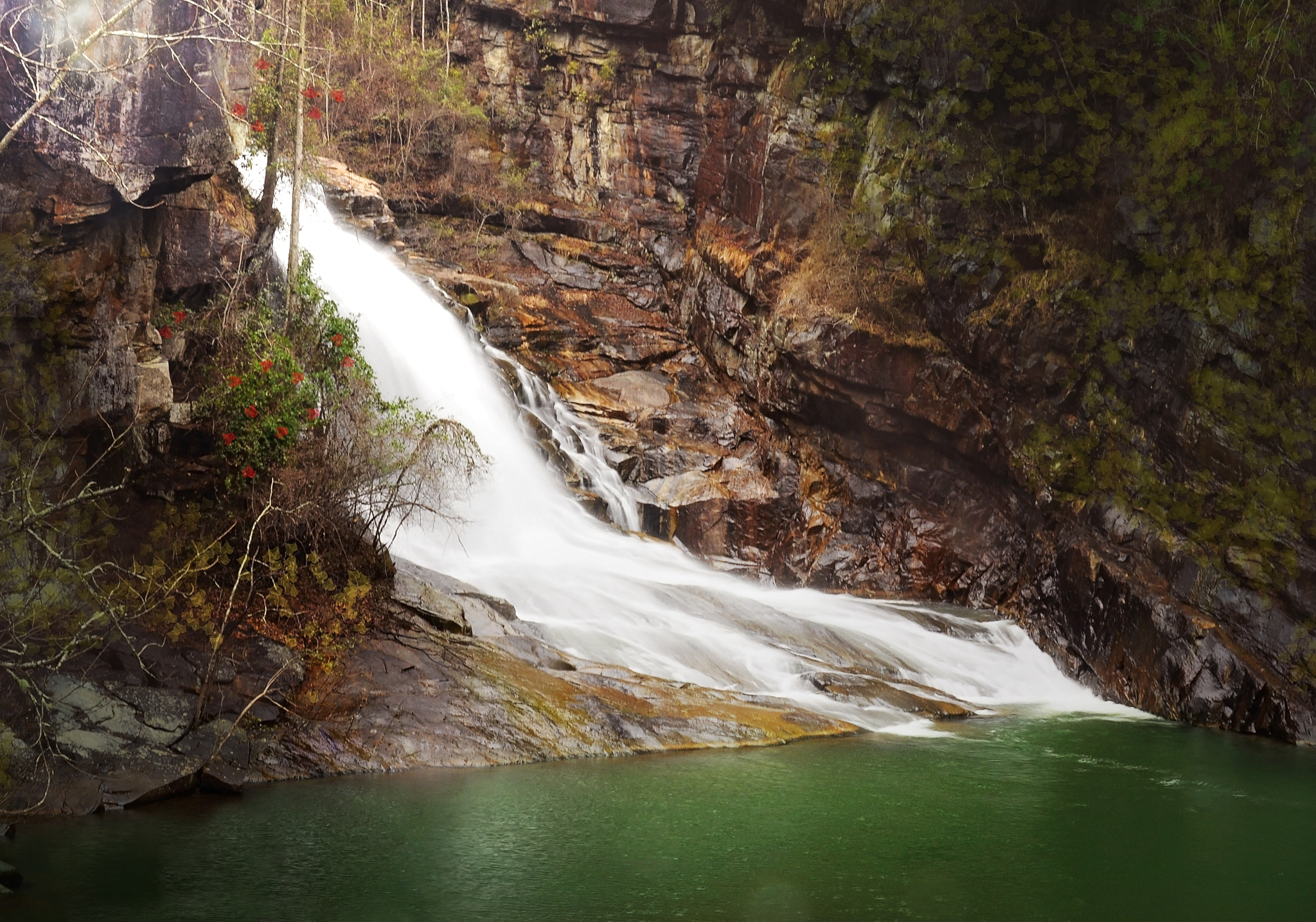 Nikon D5000 + Tamron AF 28-75mm F2.8 XR Di LD Aspherical (IF) sample photo. Waterfall photography