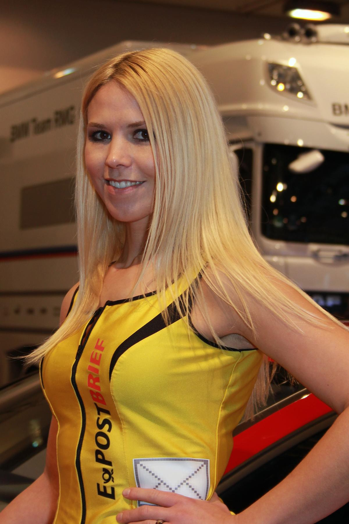 Canon EF-S 18-55mm F3.5-5.6 sample photo. Messegirls auf der motorshow essen 2012 photography