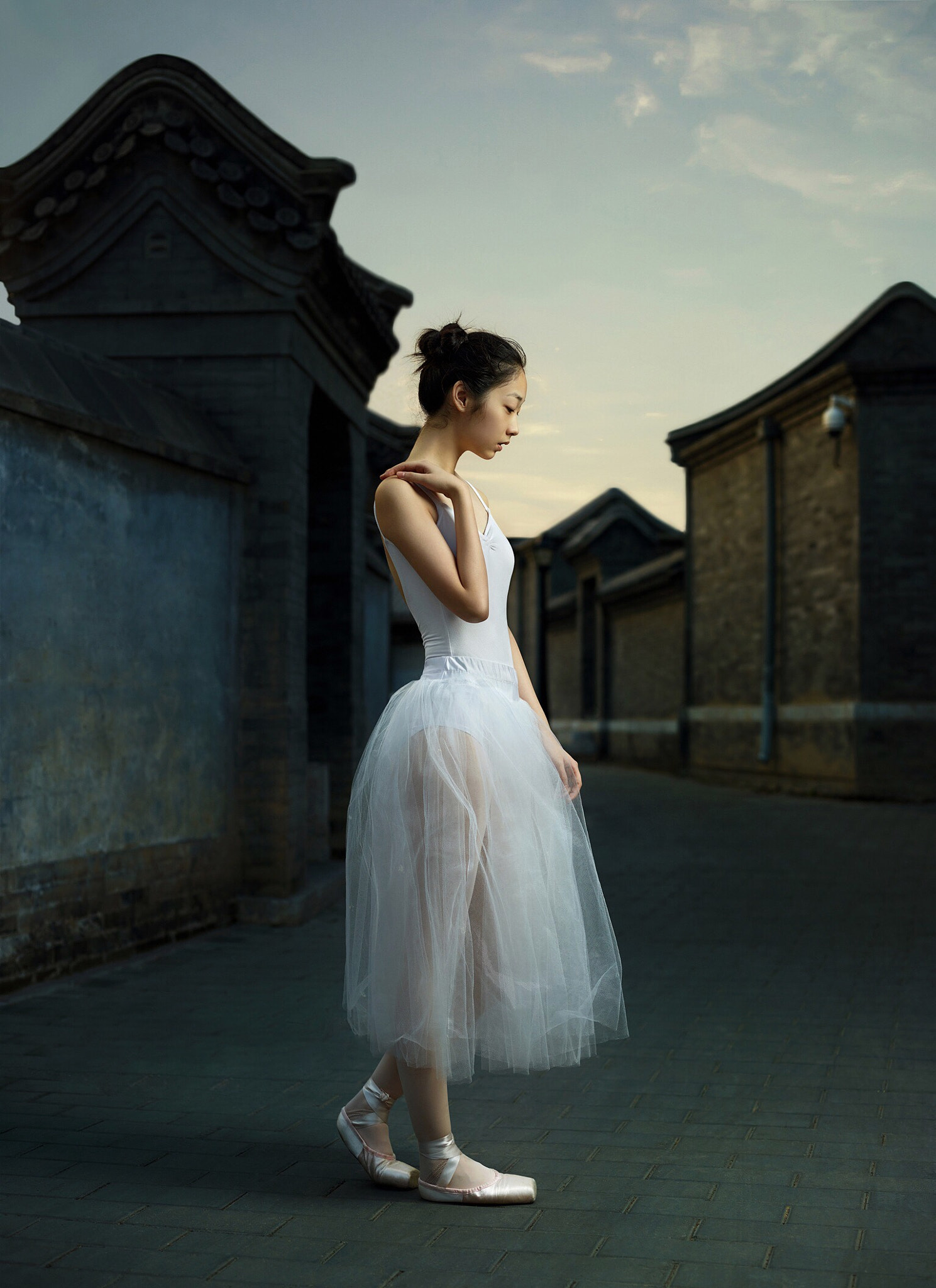 Phase One IQ180 sample photo. 李婉乔  地安门 北京 photography