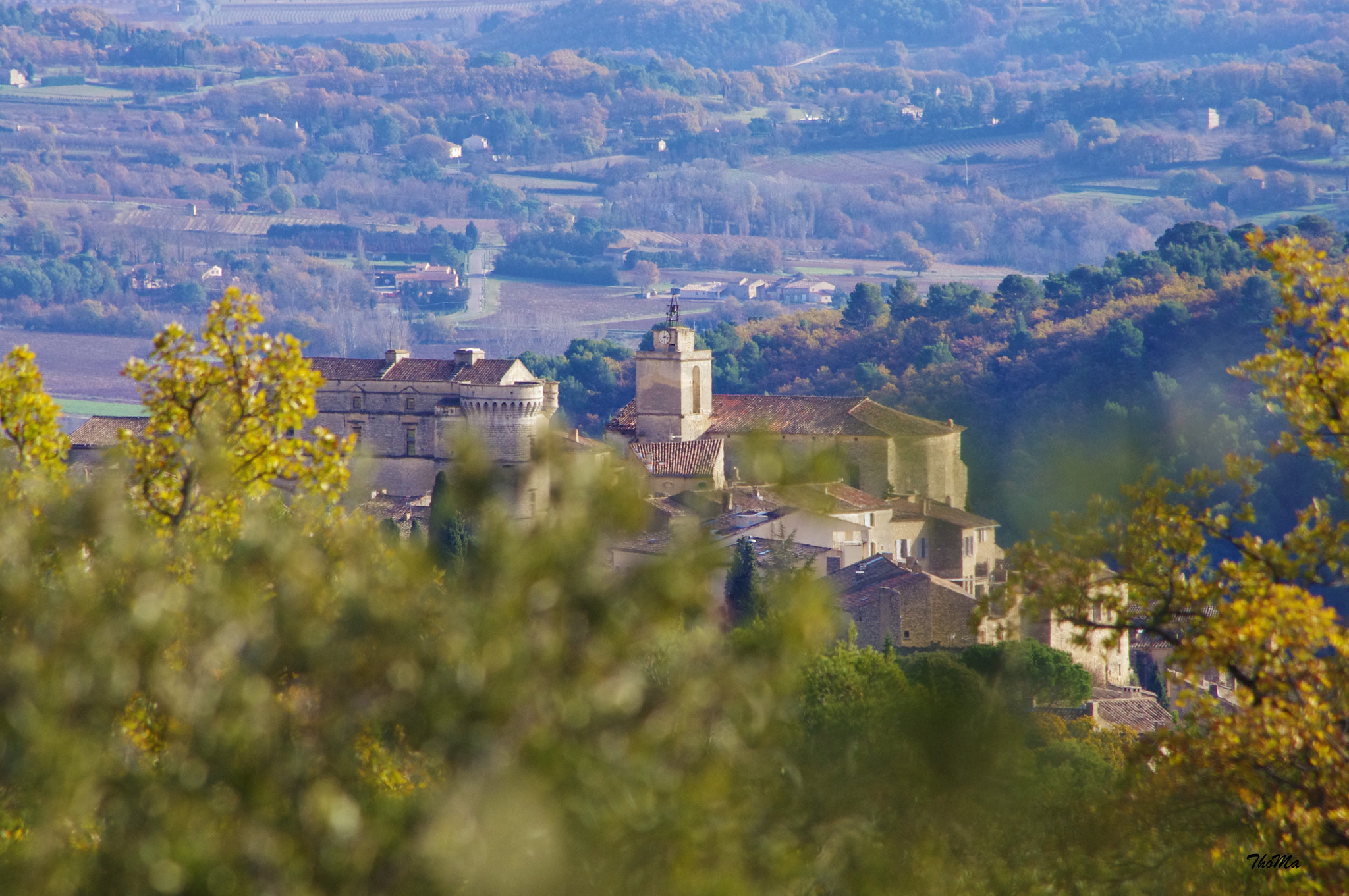 Pentax K-r sample photo. Gordes photography