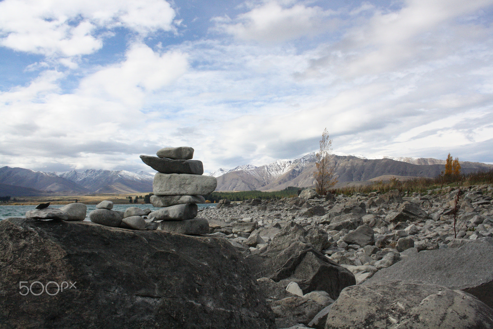 Canon EF-S 18-55mm F3.5-5.6 sample photo. Inukshuk photography
