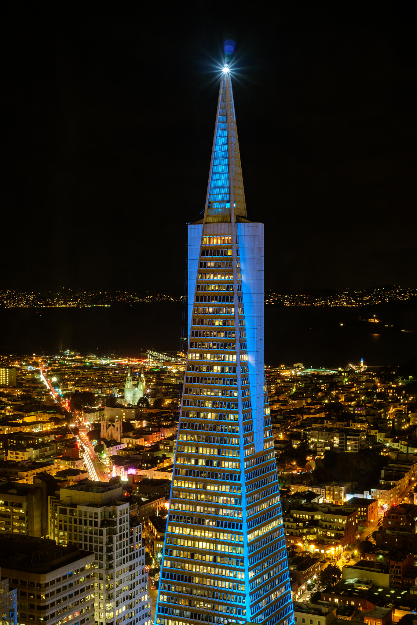 Fujifilm X-A1 + Fujifilm XF 35mm F1.4 R sample photo. Transamerica pyramid photography