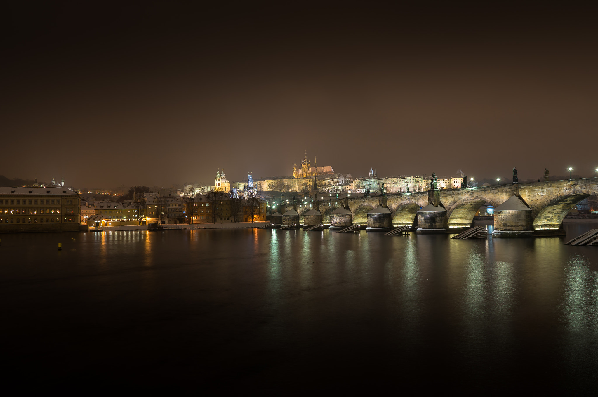Sony E 18-200mm F3.5-6.3 OSS sample photo. Winter bridge photography