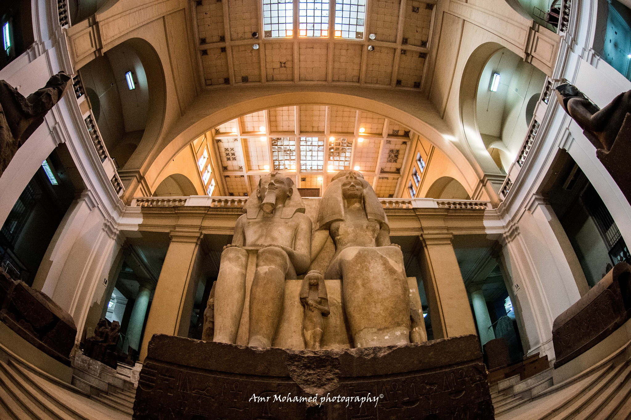 Nikon AF DX Fisheye-Nikkor 10.5mm F2.8G ED sample photo. The egyptian museum 3 photography