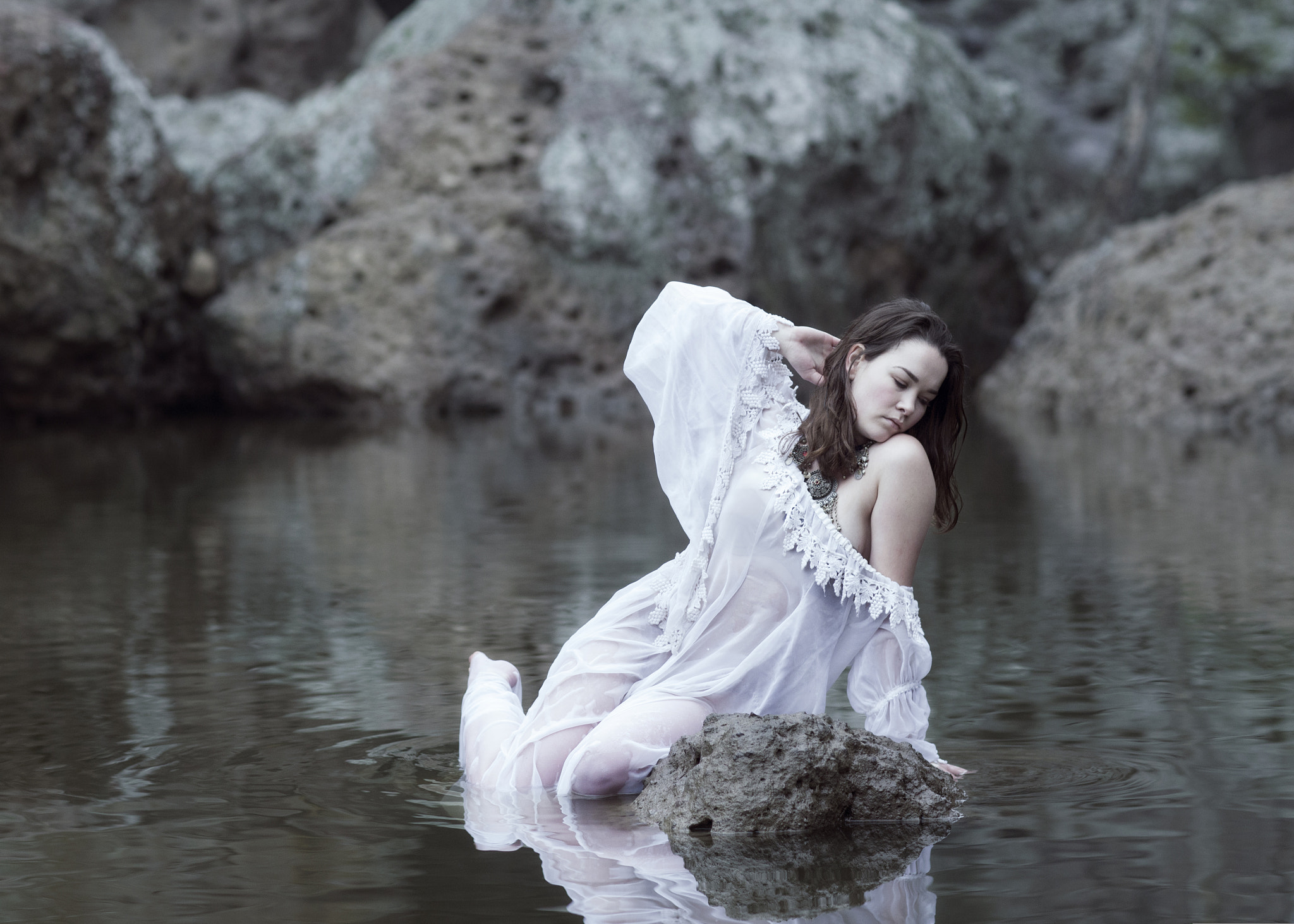Canon EOS 6D + Canon EF 85mm F1.2 sample photo. Moody waters photography