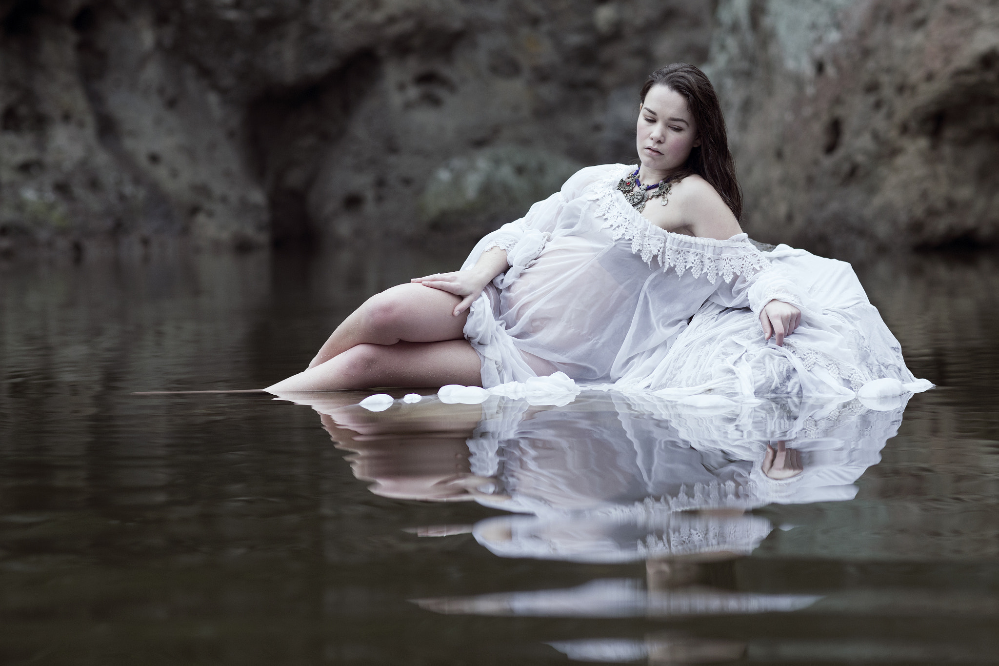 Canon EOS 6D + Canon EF 85mm F1.2 sample photo. Moody waters photography
