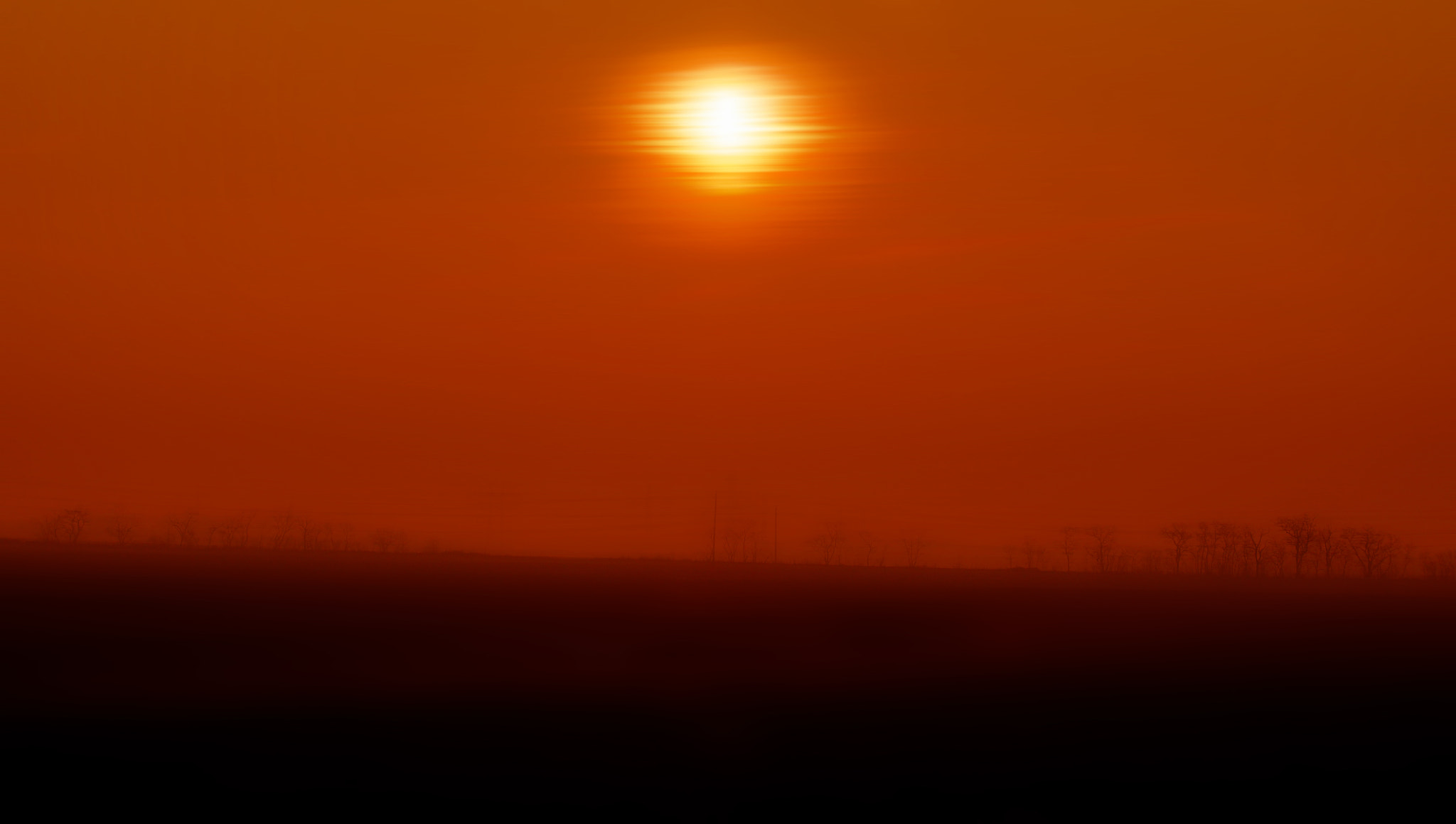 Sony SLT-A77 + Minolta AF 70-210mm F4 Macro sample photo. Winter dawn photography