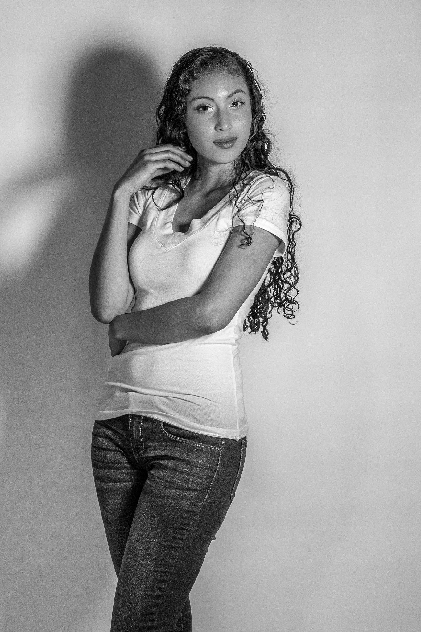 Sigma 105mm F2.8 EX DG Macro sample photo. Model shoot photography