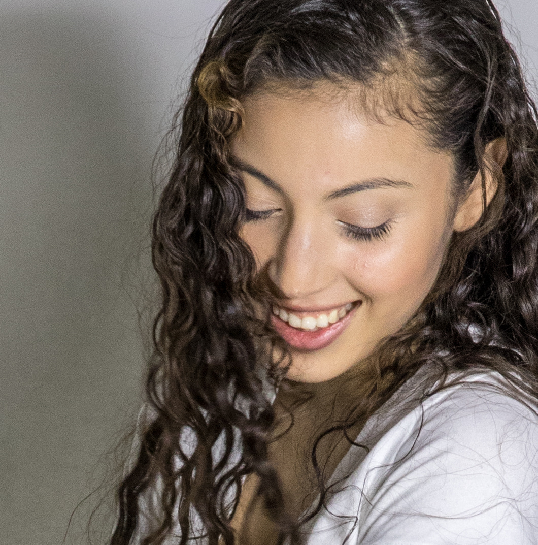 Sigma 105mm F2.8 EX DG Macro sample photo. Model shoot photography