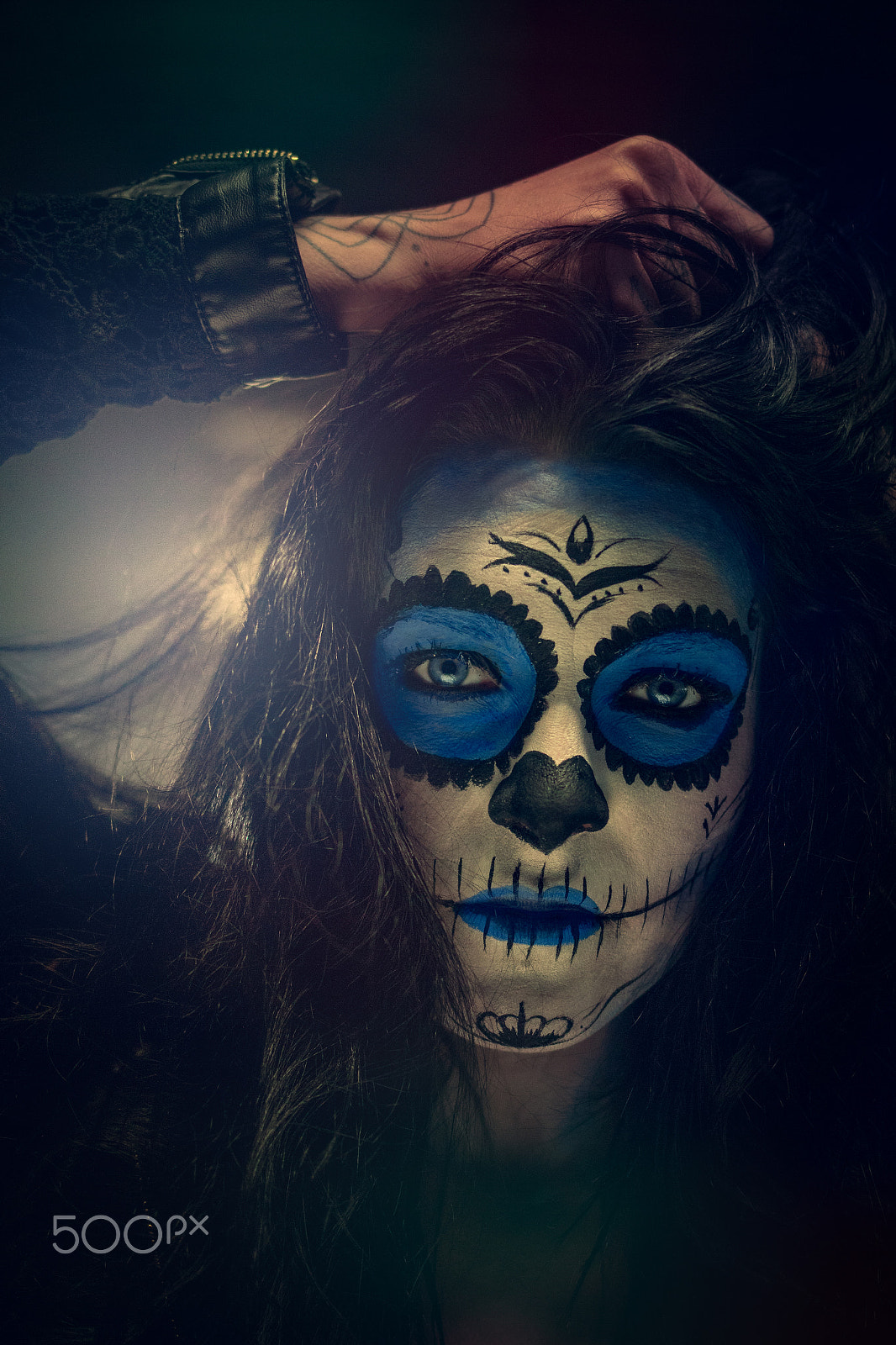 Canon EF 35mm F2 IS USM sample photo. Sugar skull photography