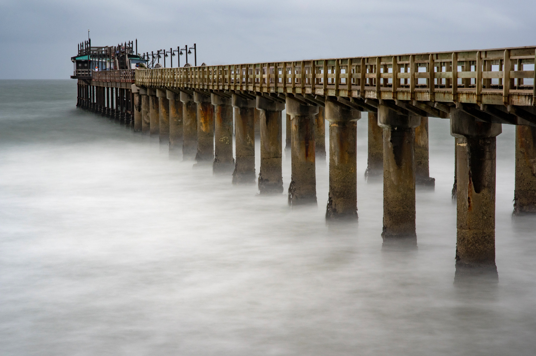 Pentax smc DA 70mm F2.4 AL Limited sample photo. Swakopmund jetty photography