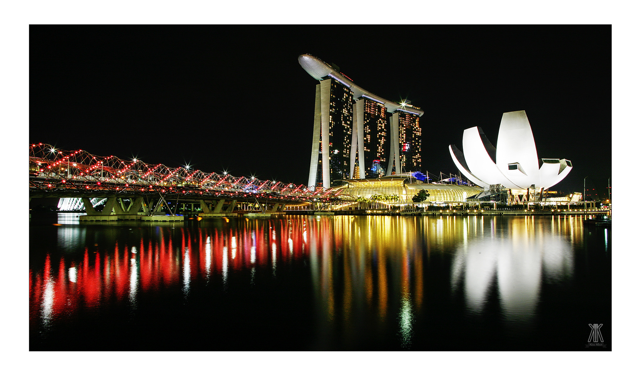 Canon EOS 5D + Tamron AF 19-35mm f/3.5-4.5 sample photo. Marina bay view photography
