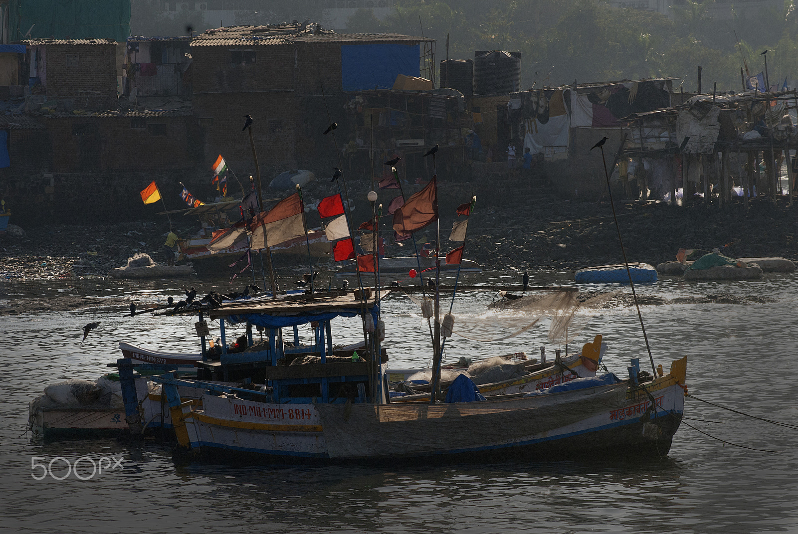 AF Zoom-Nikkor 80-200mm f/2.8 ED sample photo. Boats at rest photography