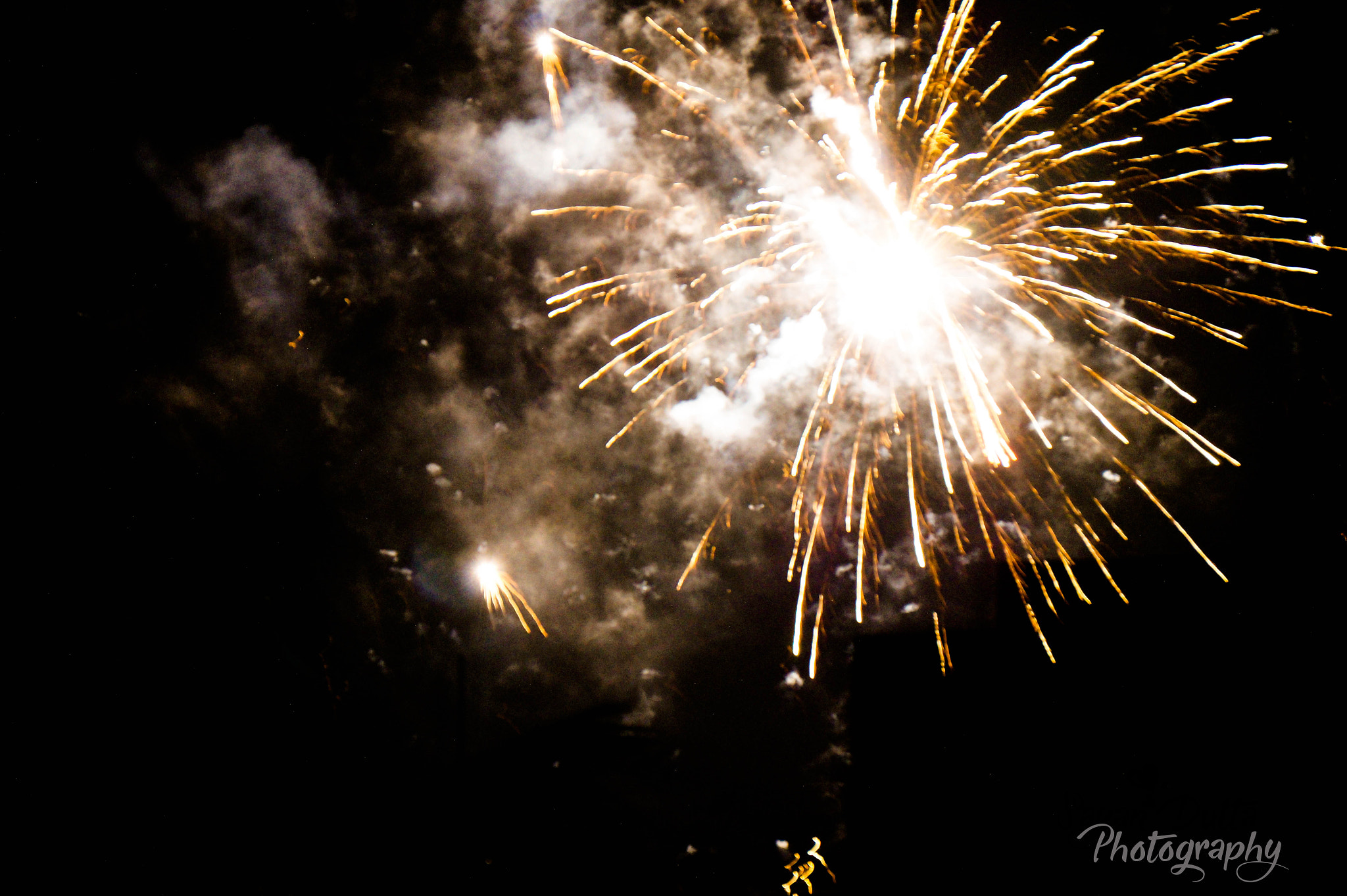 Sony Alpha a3500 sample photo. Fireworks photography